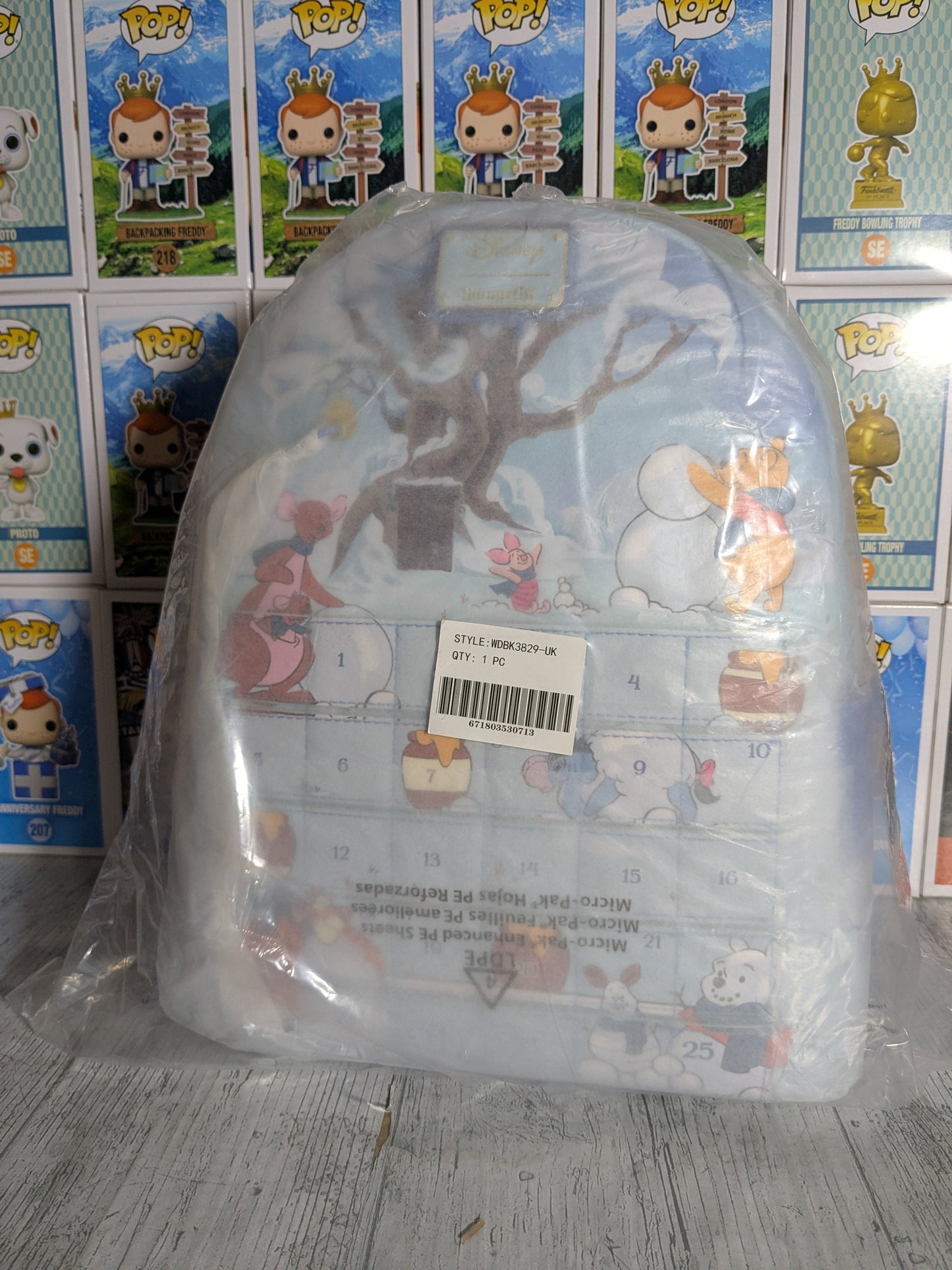 Loungefly : Winnie the Pooh Advent Calendar Mini Backpack ❄️