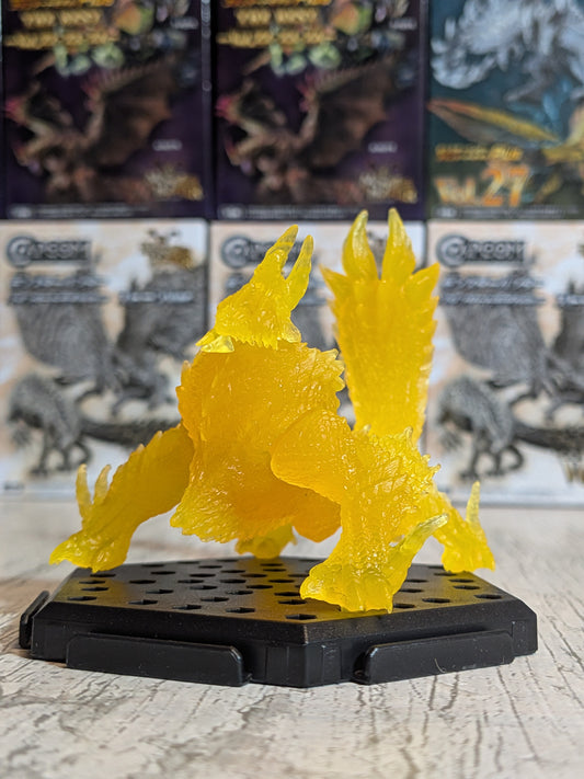 Capcom Figure Builder - CFB The Best Vol. 19-21 - Monster Hunter Rise - Apex Zinogre (Clear Version) - (~10cm)