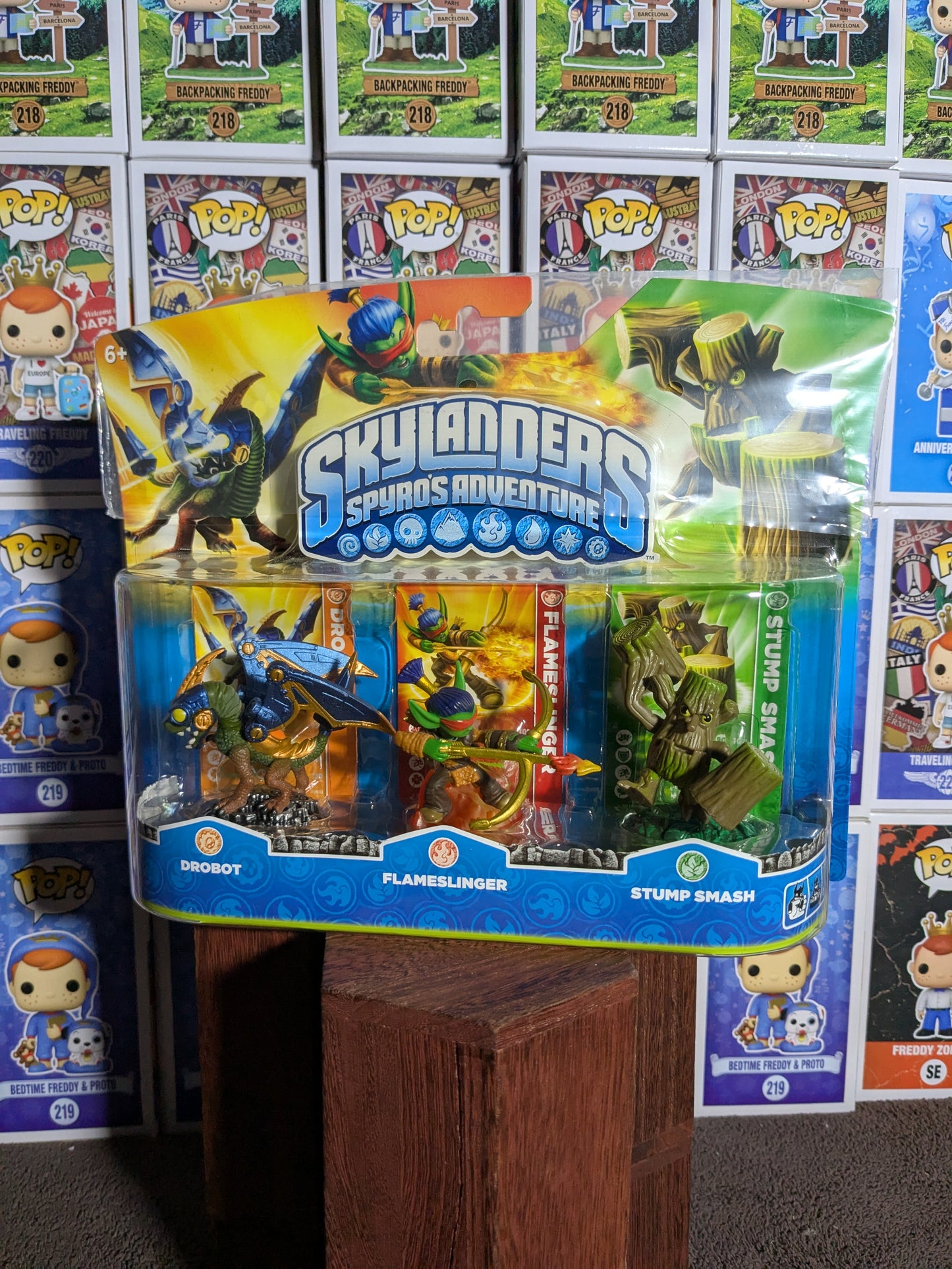Skylanders : Drobot / Flameslinger / Stump Smash