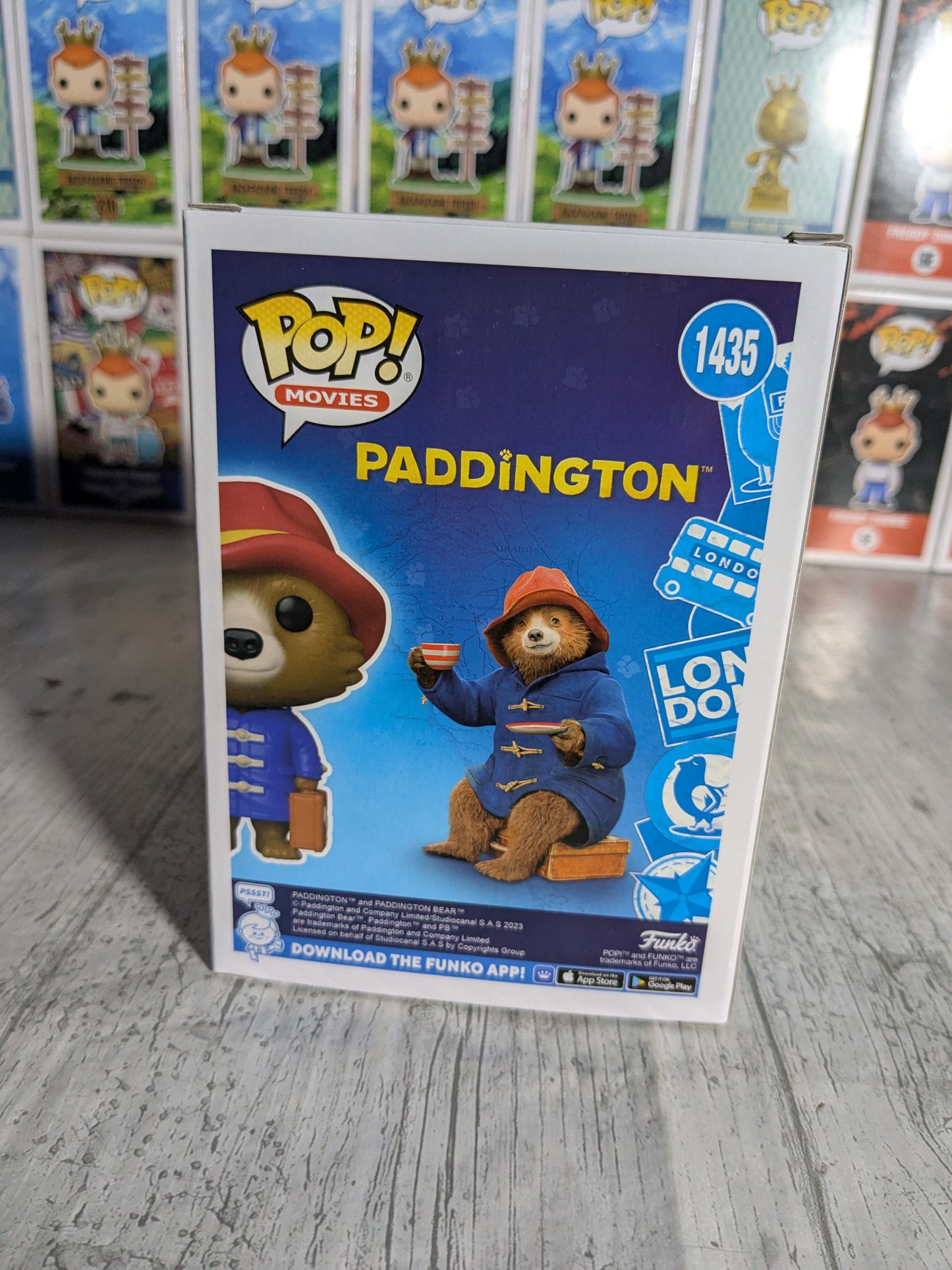 Funko pop 1435 - Paddington with suitcase
