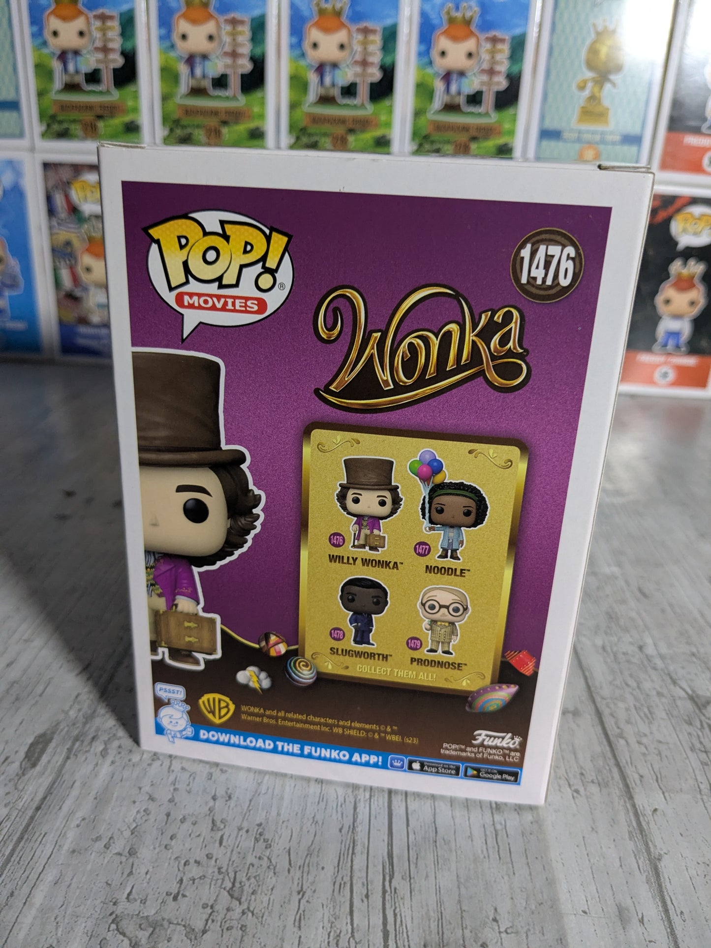 Funko pop 1476 : Willy Wonka