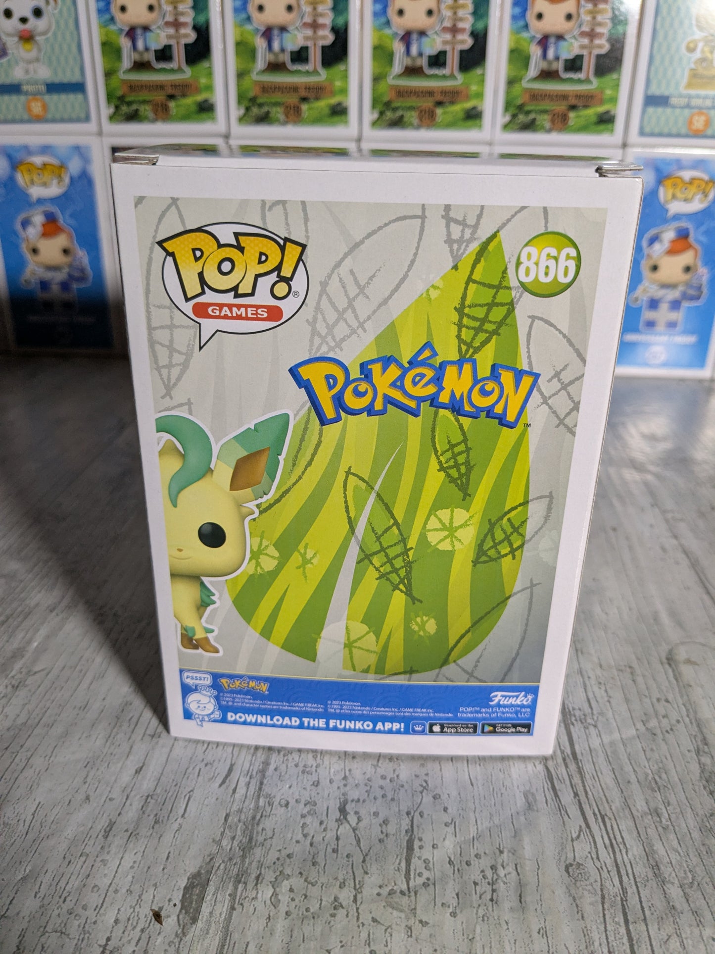 Funko pop 866 : Leafeon / Phyllali / Folipurba