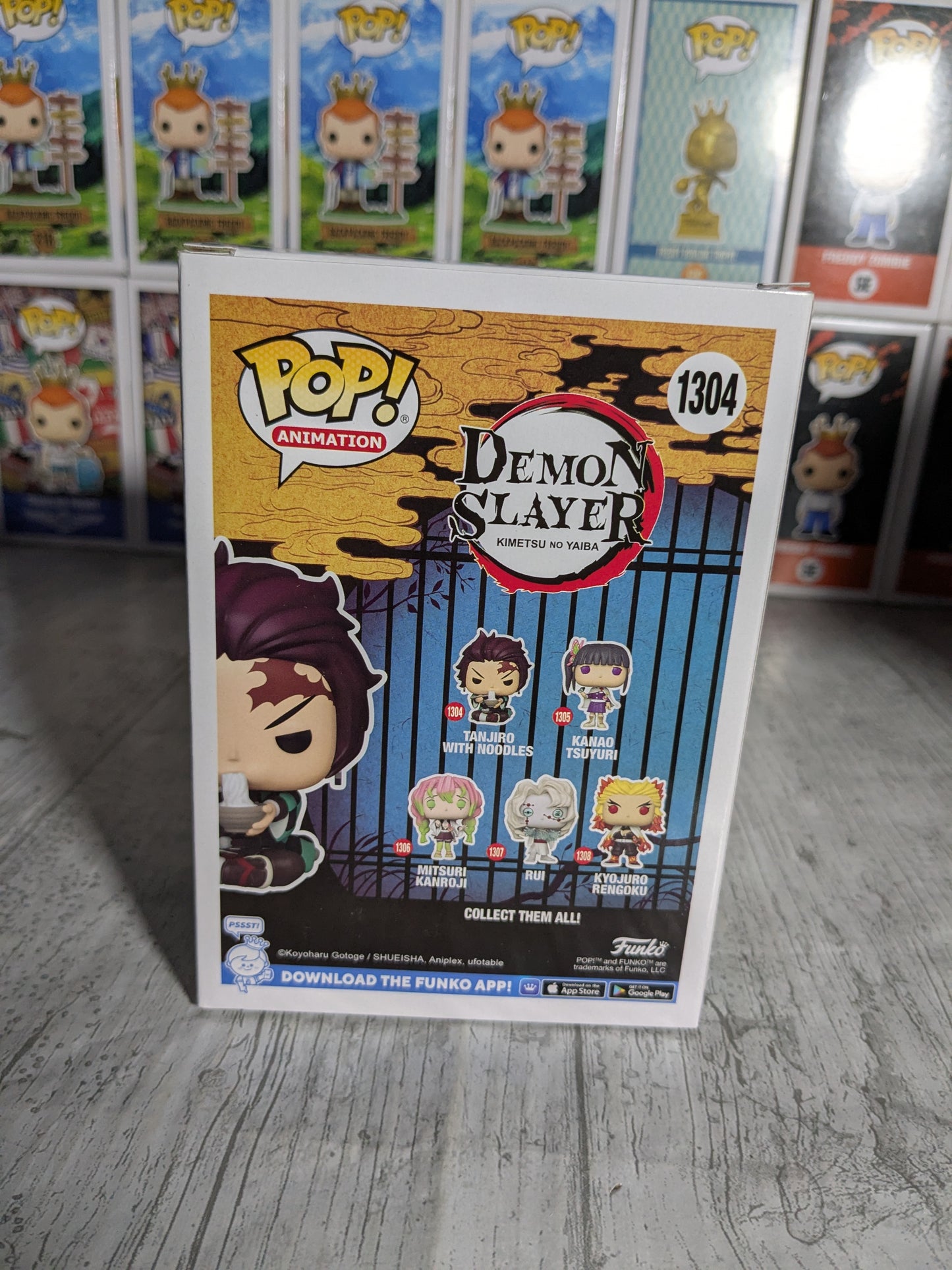 Funko pop 1304 : Tanjiro with Noodles 🍜