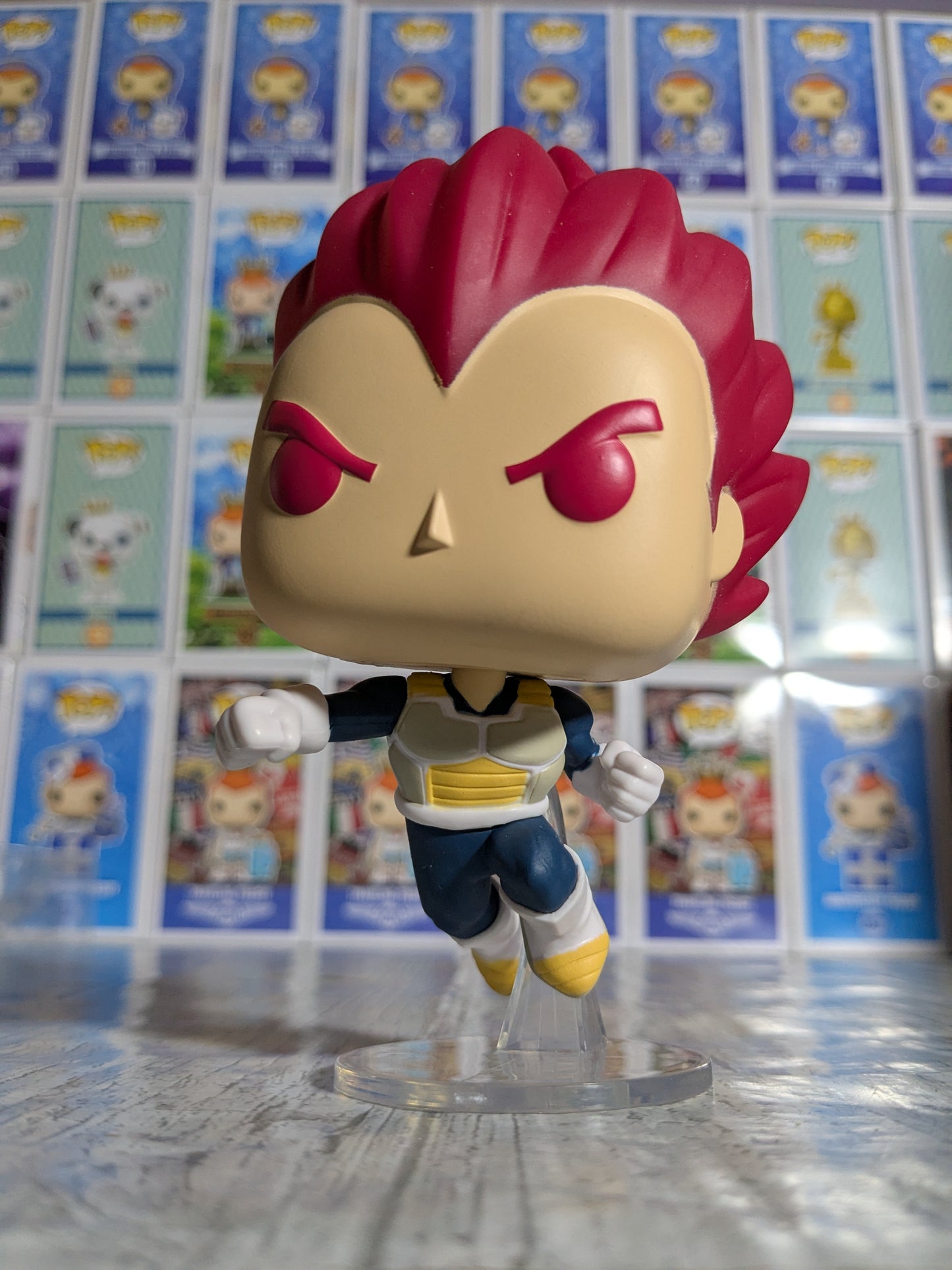 Funko pop 1868 - Super Saiyan God Vegeta (Opened/Damaged Box)