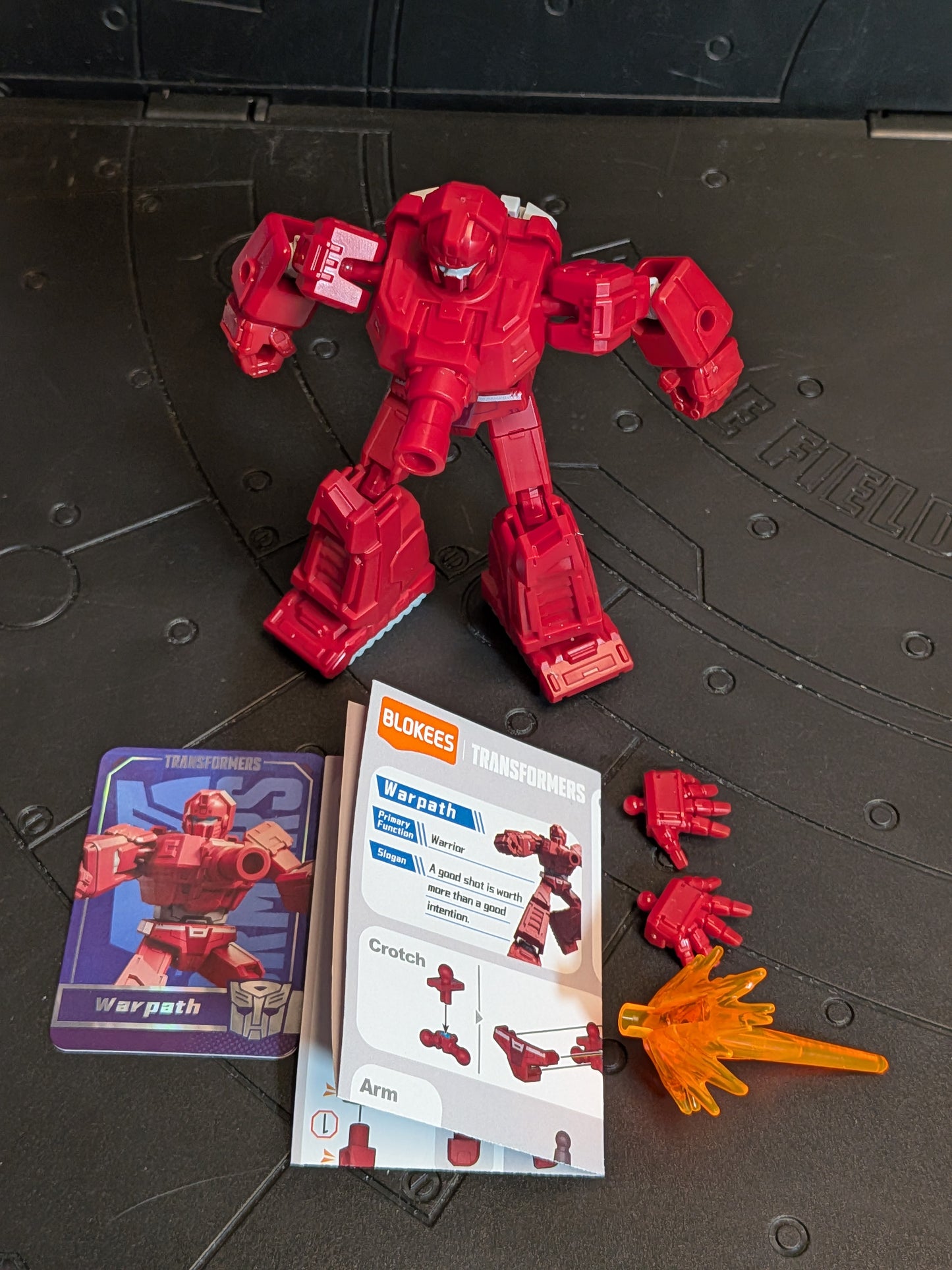 Blokees - Transformers Galaxy Version 10 - Warpath (~10-12cm)