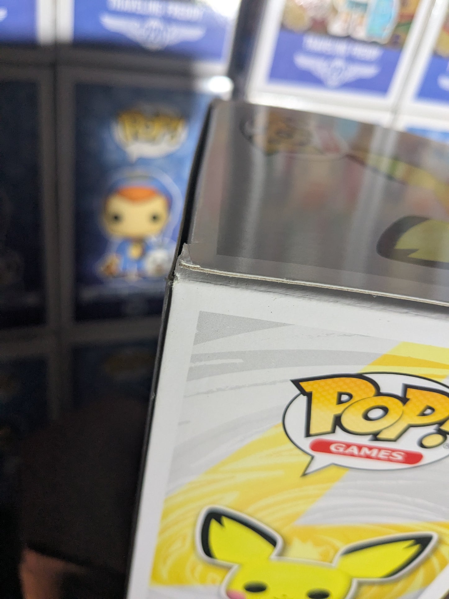 Funko pop 579 : Pichu (Flocked)