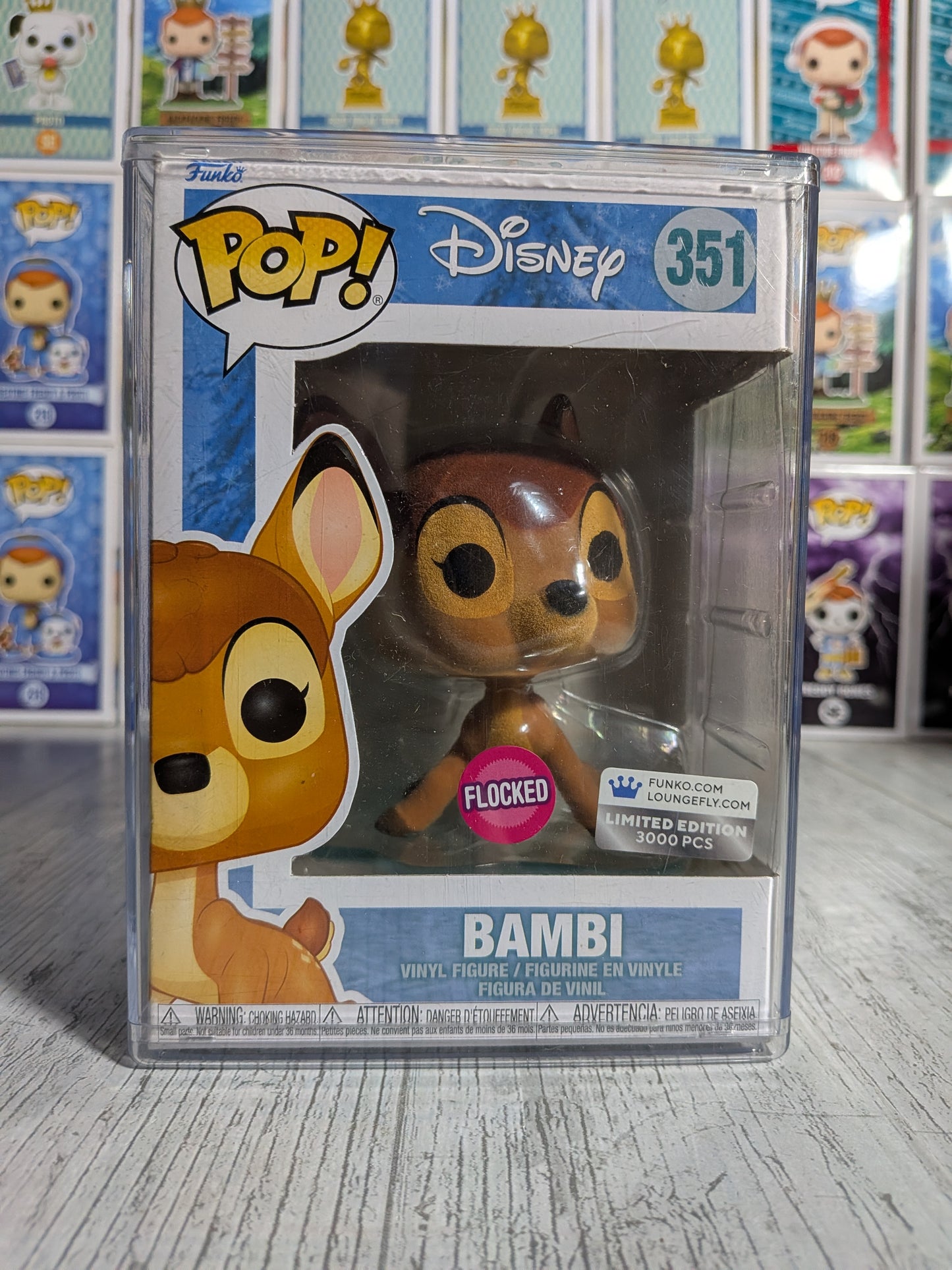 Funko pop Disney #351 - Bambi (Flocked/3000PCS)
