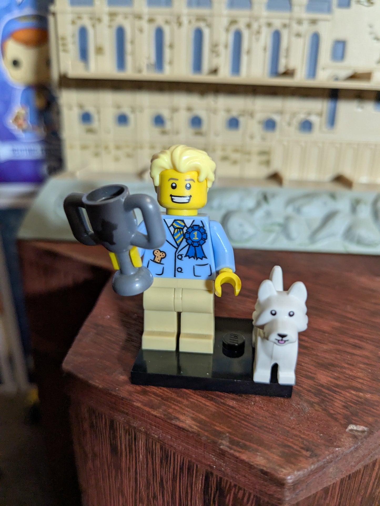 Lego Minifigures : Dog Show Winner
