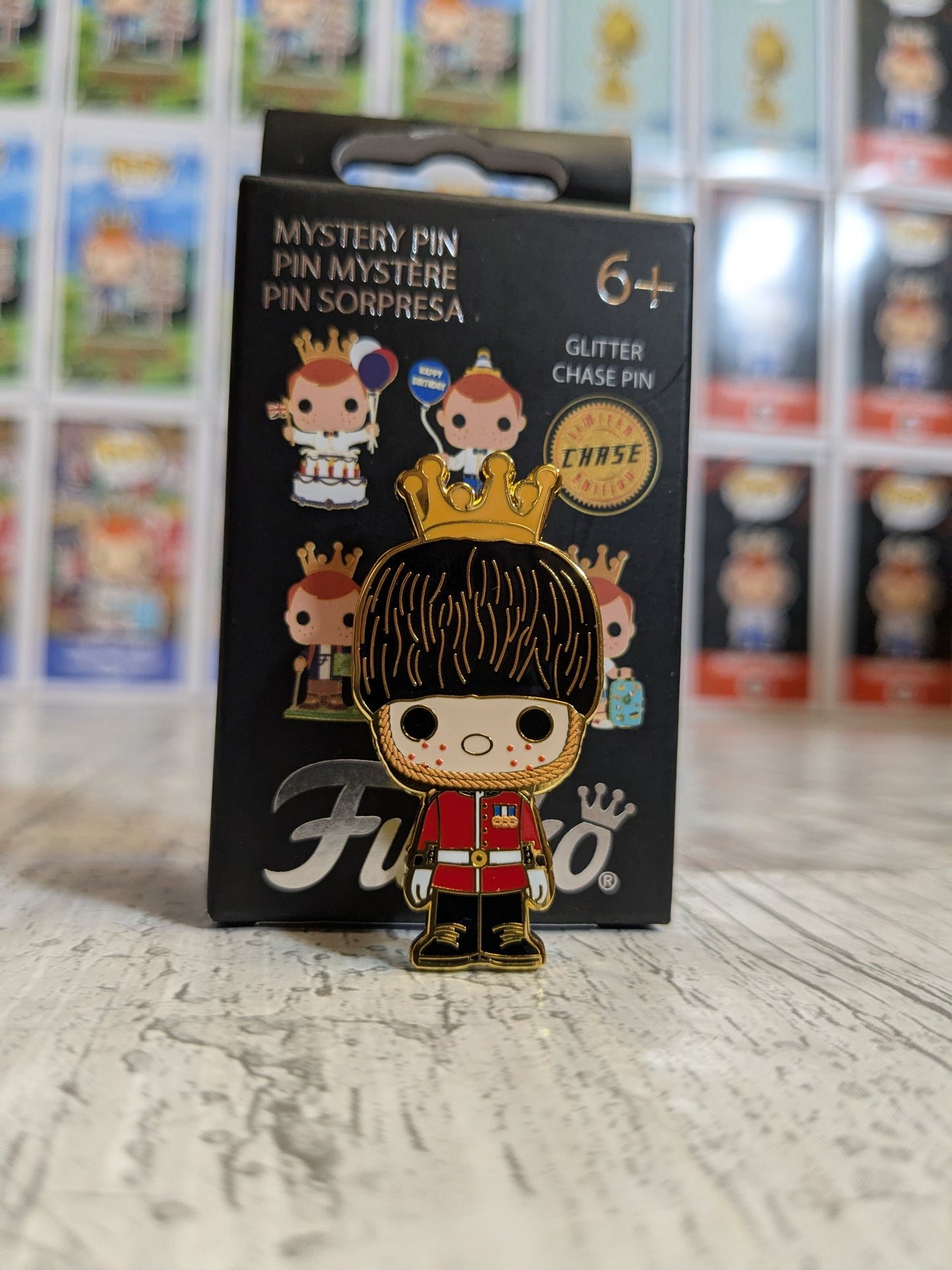 Funko Europe 5th Anniversary Mystery Pin - Palace Guard Freddy