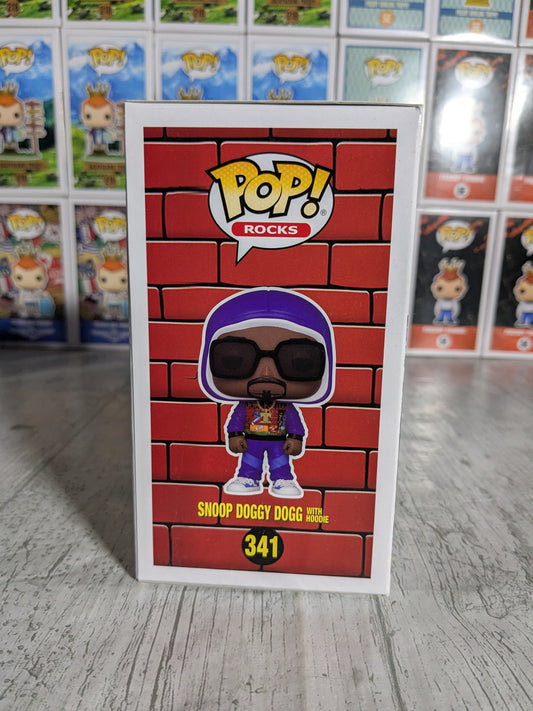 Funko pop Rocks #341 : Snoop Doggy Dogg with Hoodie (15000 PCS)