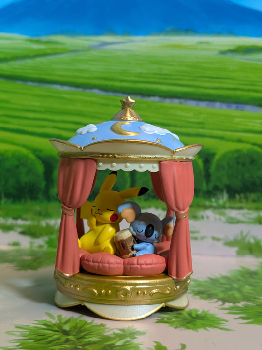 Re-Ment Pokémon Nighty Night Collection - Pikachu & Dodoala / Pikachu & Komala (~10cm)