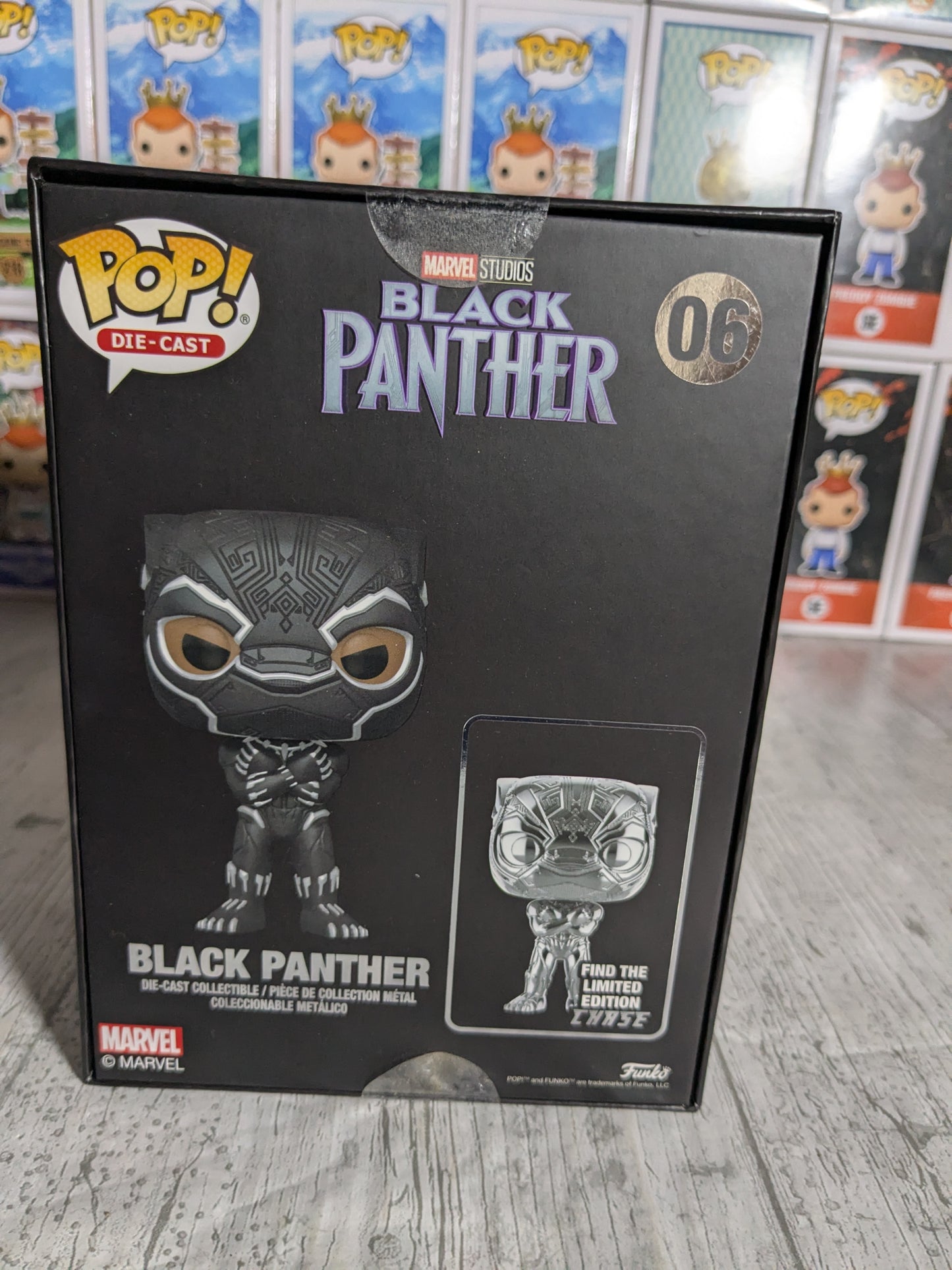 Funko pop 06 - Black Panther Die-Cast