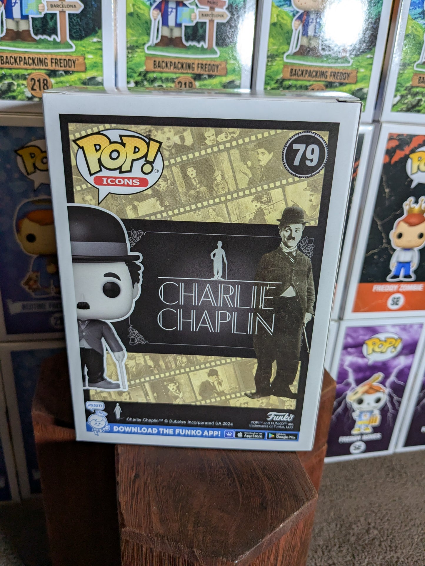 Funko pop 79 : Charlie Chaplin