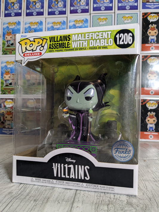 Funko pop 1206 : Maleficent with Diablo
