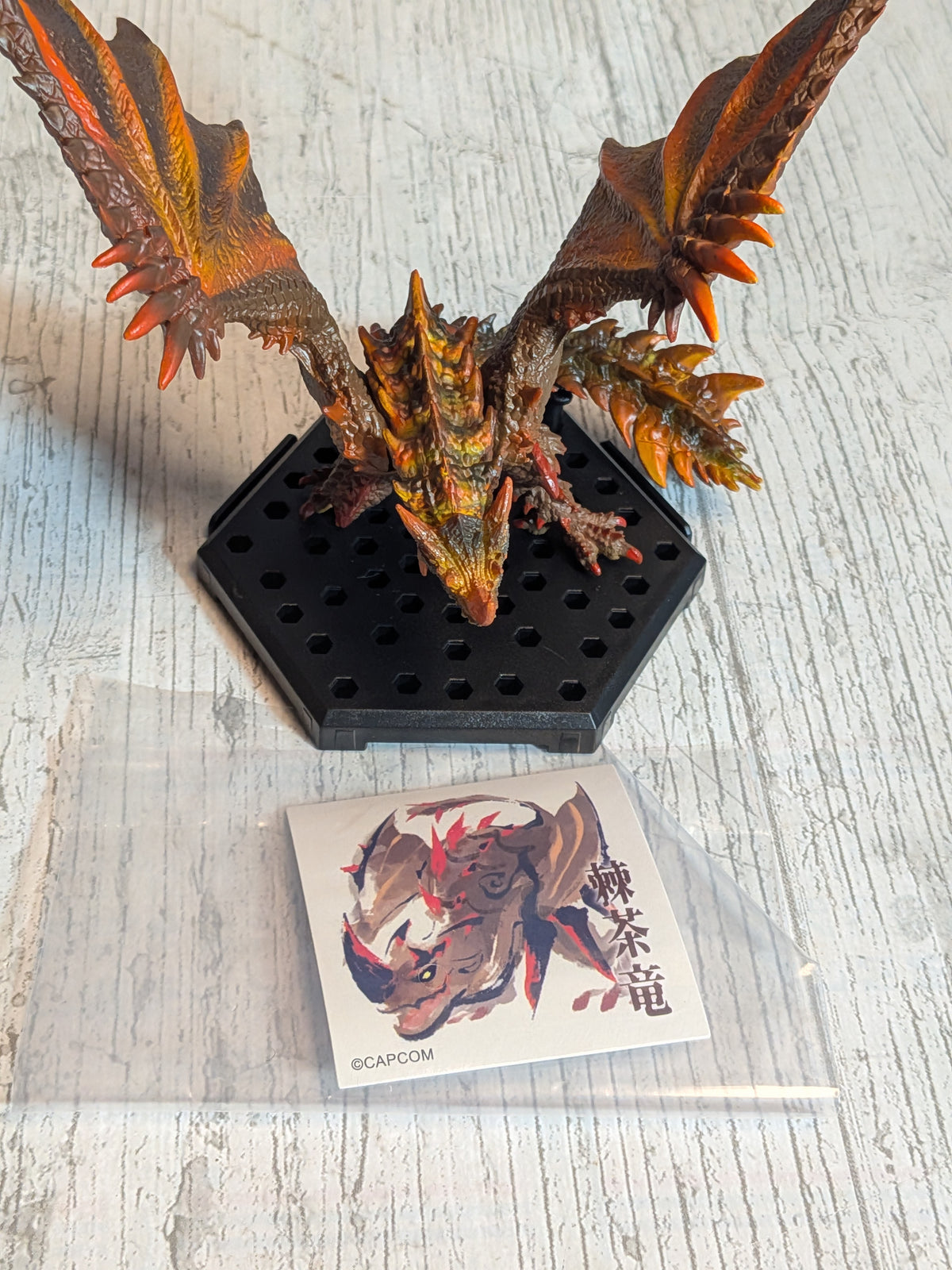 Capcom Figure Builder - CFB Vol. 26 - Monster Hunter Rise Sunbreak - Subspecies Espinas | Flaming Espinas - (~10cm)