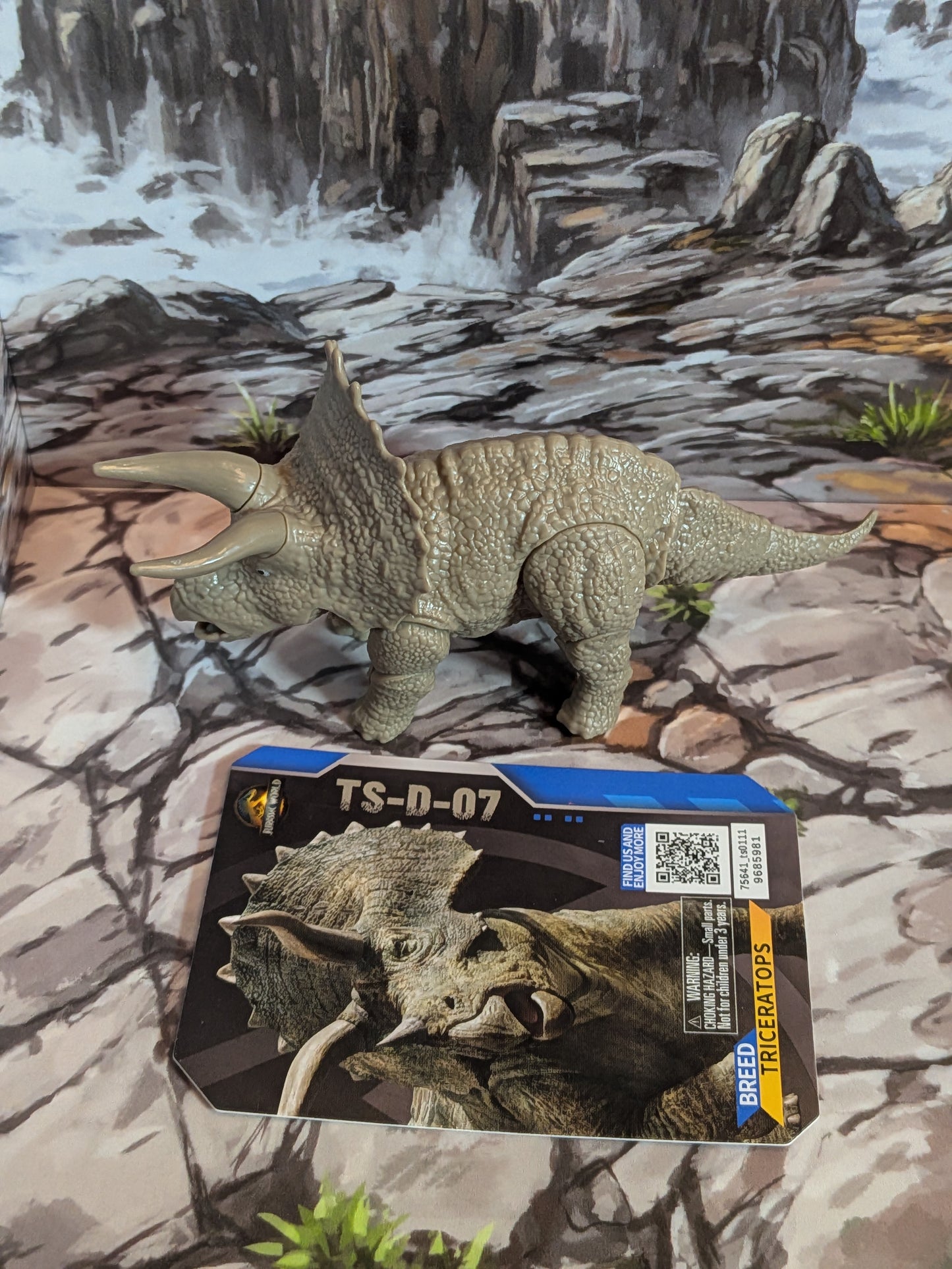 Blokees - Jurassic World Terraventure Ts01 - Triceratops (~9cm)