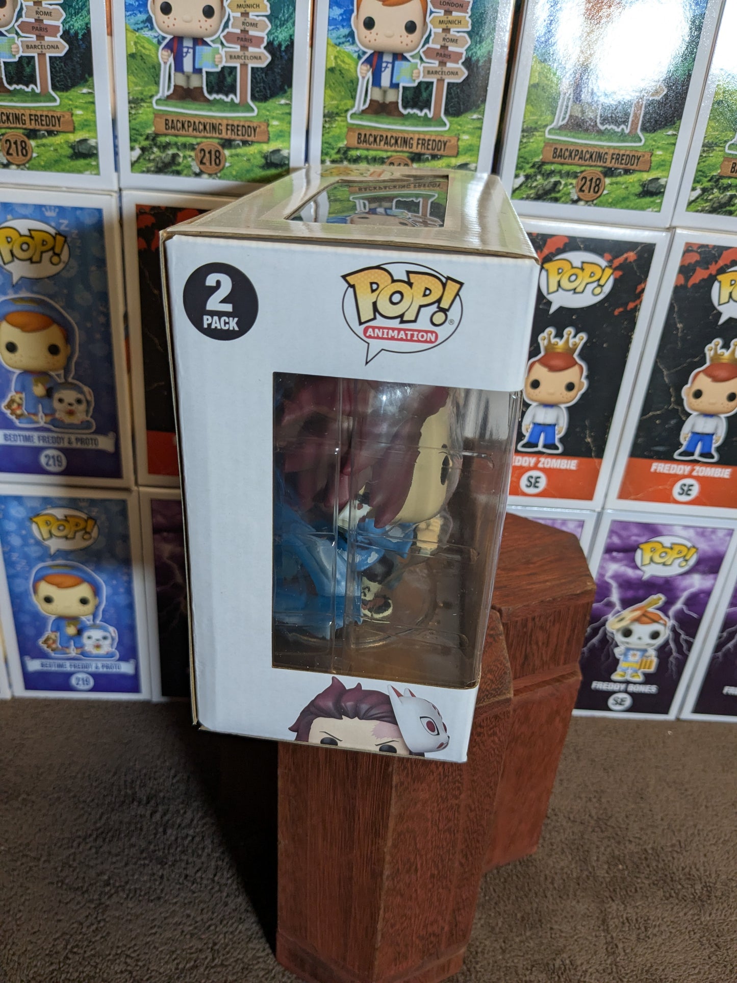 Funko pop : Tanjiro Kamado & Sakonji Urokodaki (SC2023)