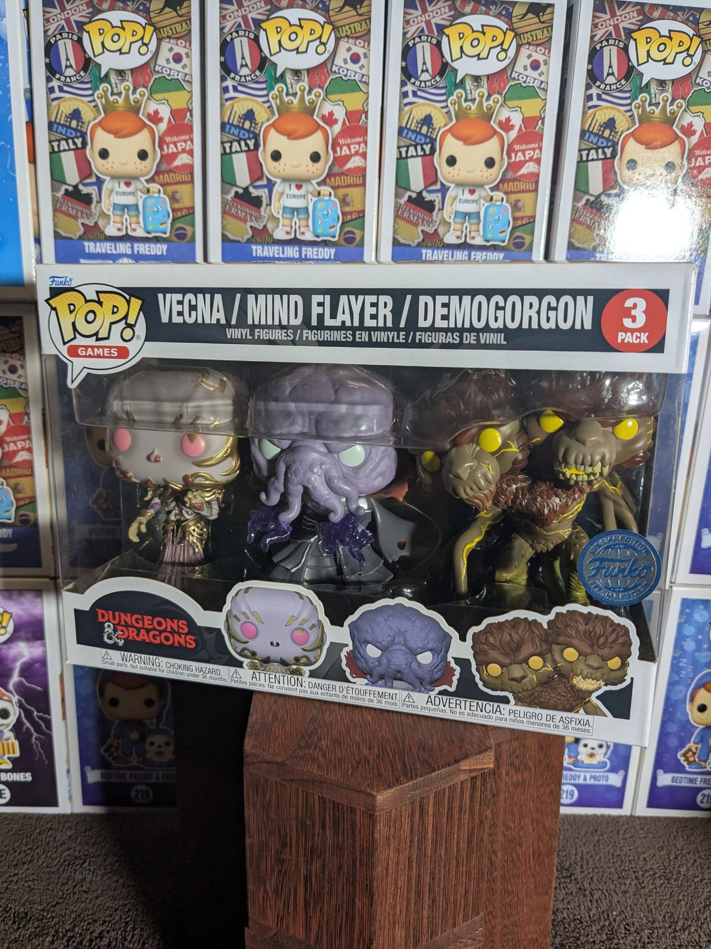 Funko pop : Vecna / Mind Flayer / Demogorgon