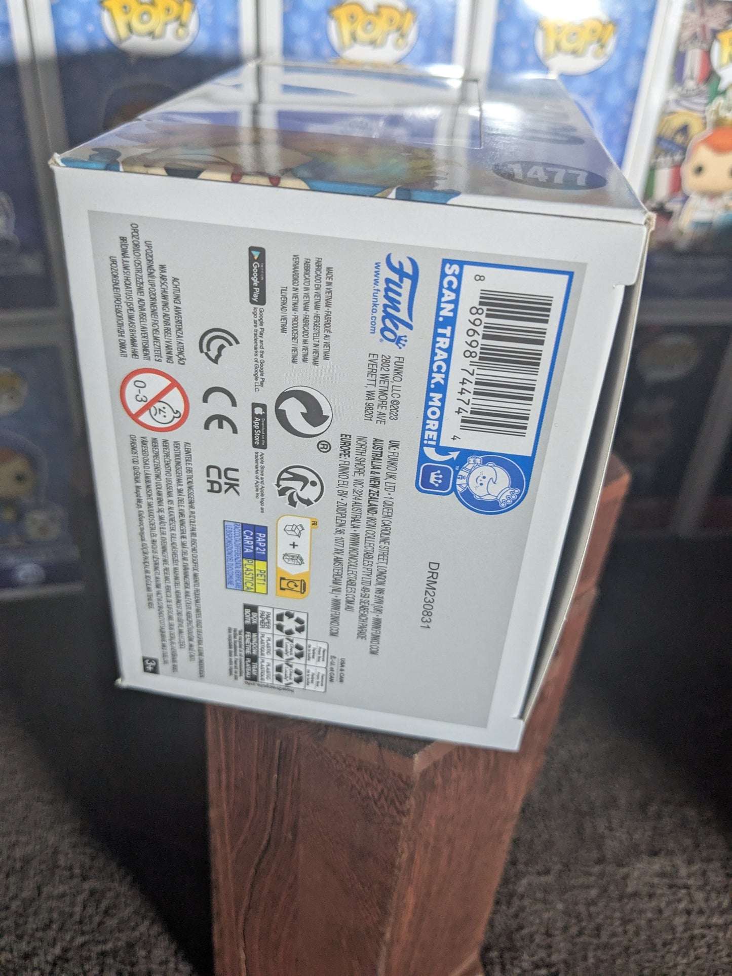 Funko pop 1477 : Marco (Damaged/Opened Box)