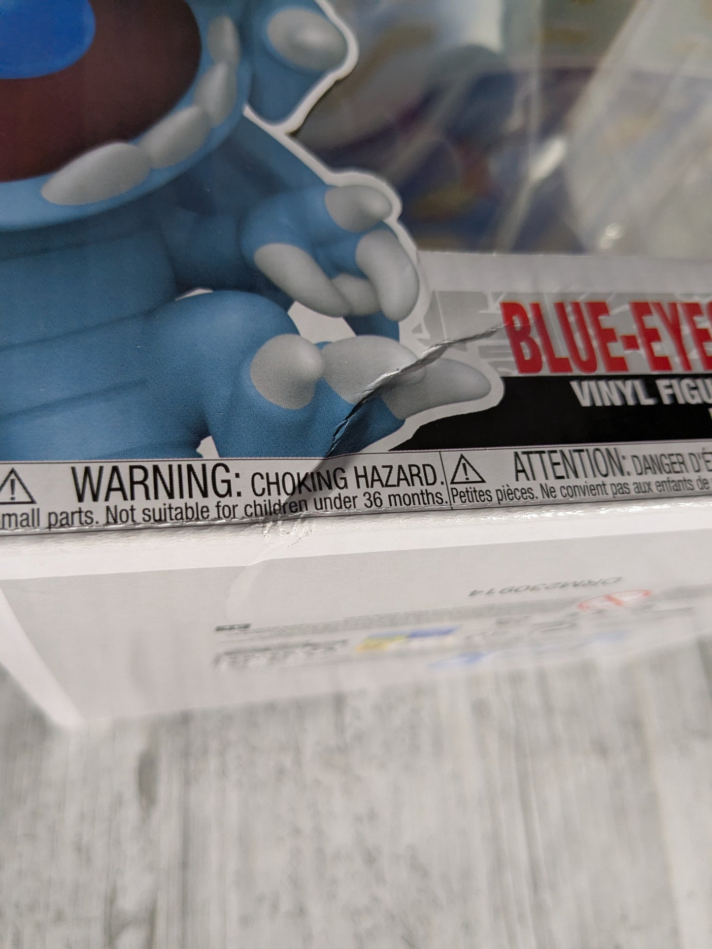 Funko pop 1478 : Blue-Eyes Toon Dragon (Glow/Damaged Box/Opened)