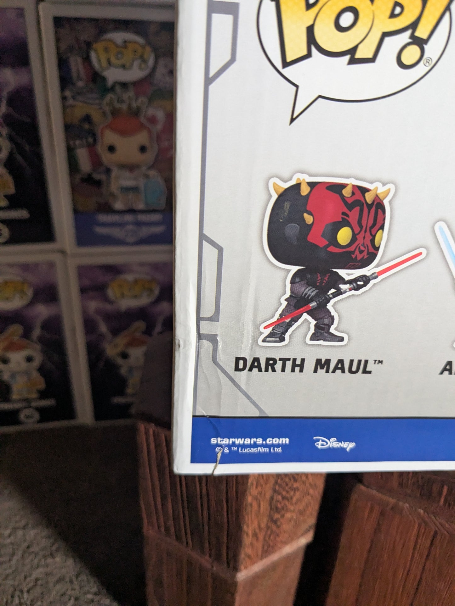 Funko pop : Darth Maul vs Ahsoka Tano (GameStop/Damaged Box) - CapyToys