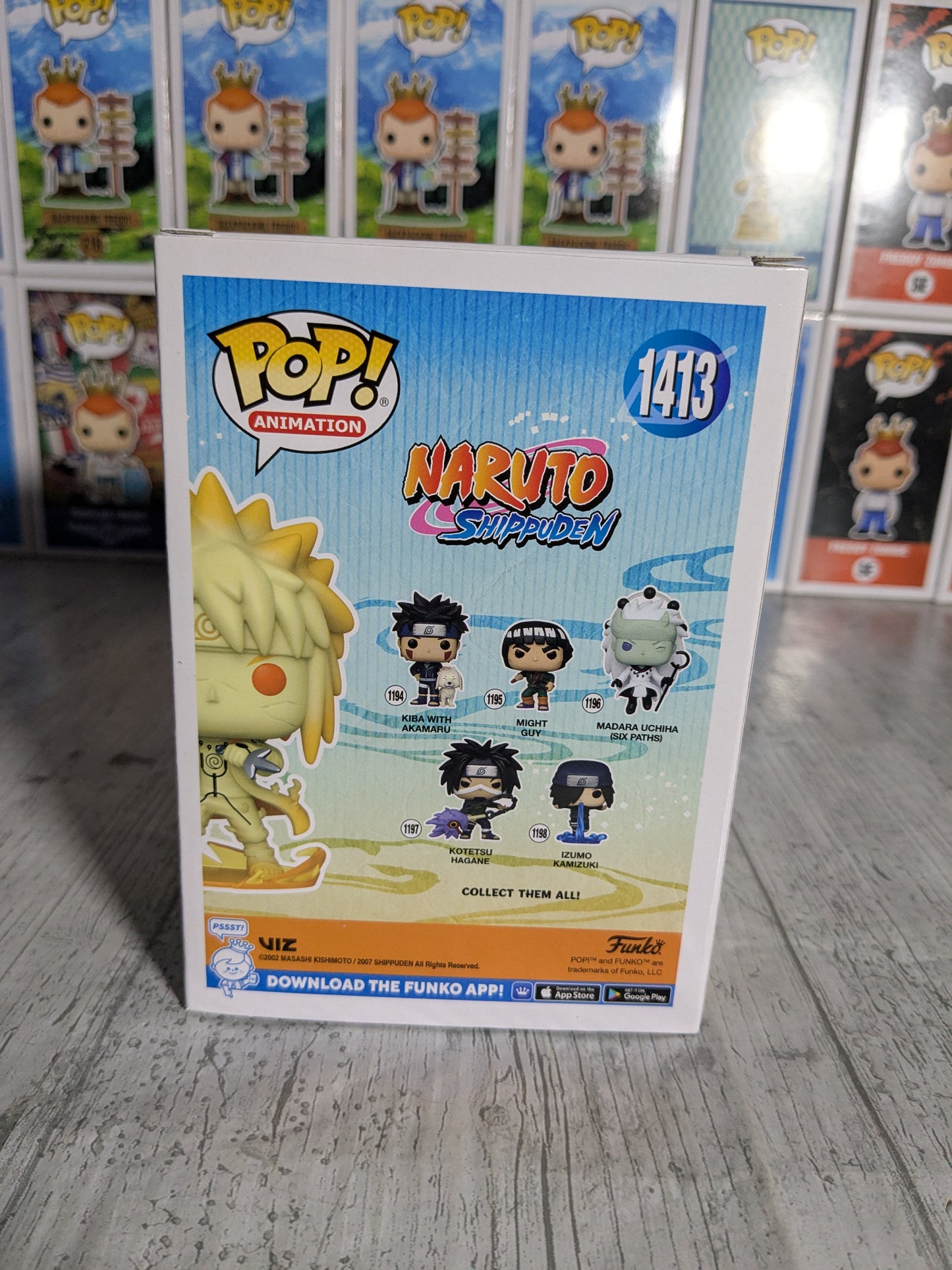 Funko pop 1413 : Minato Namikaze (Nine Tail Chakra Mode)