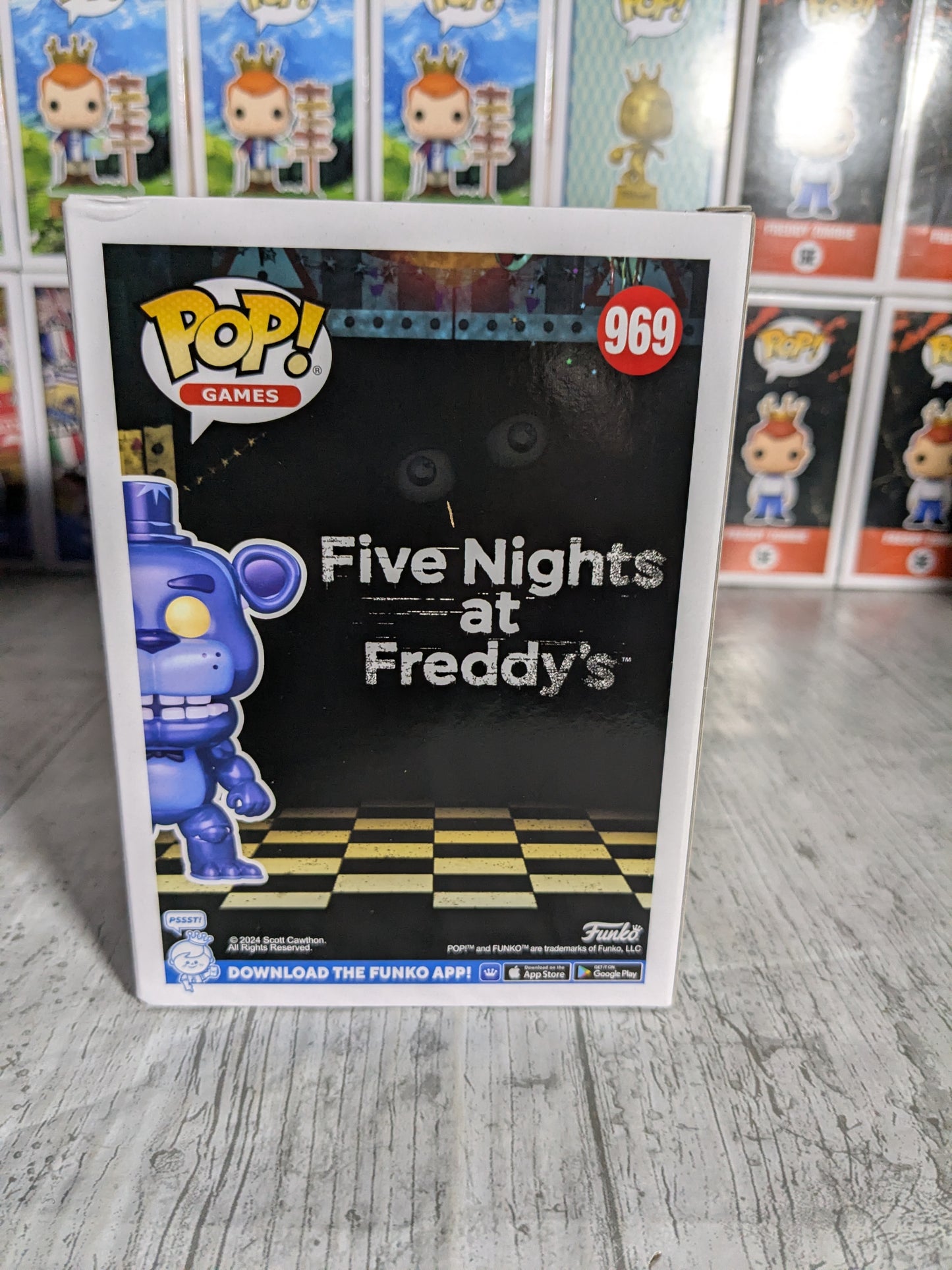 Funko pop 969 : Moonlight Freddy (AE)