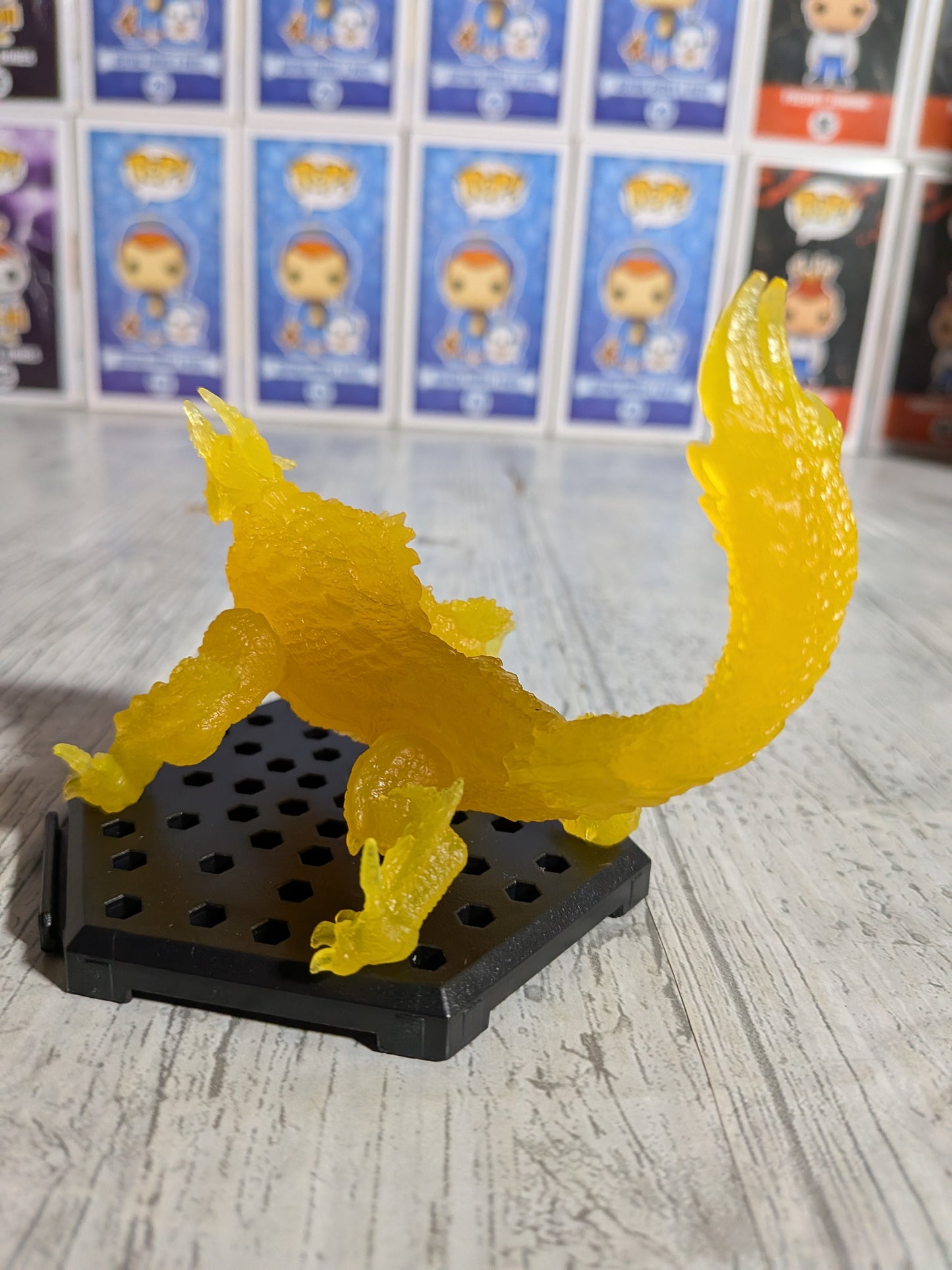 Capcom Figure Builder - CFB The Best Vol. 19-21 - Monster Hunter Rise - Apex Zinogre (Clear Version) - env. 10cm