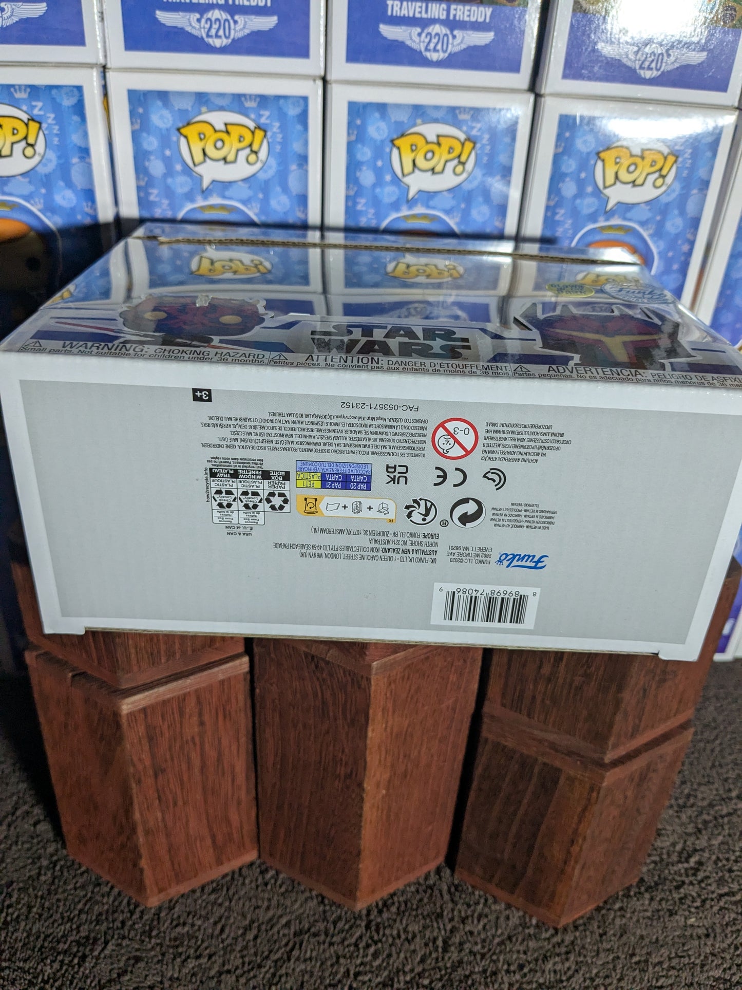 Funko pop : Darth Maul & Gar Saxon (Glow/Damaged Box) - CapyToys