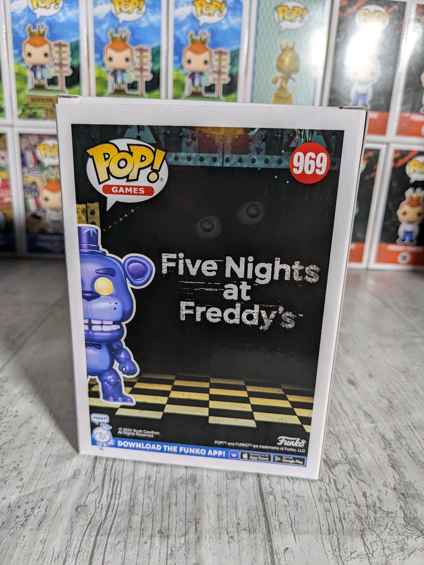 Funko pop 969 : Moonlight Freddy