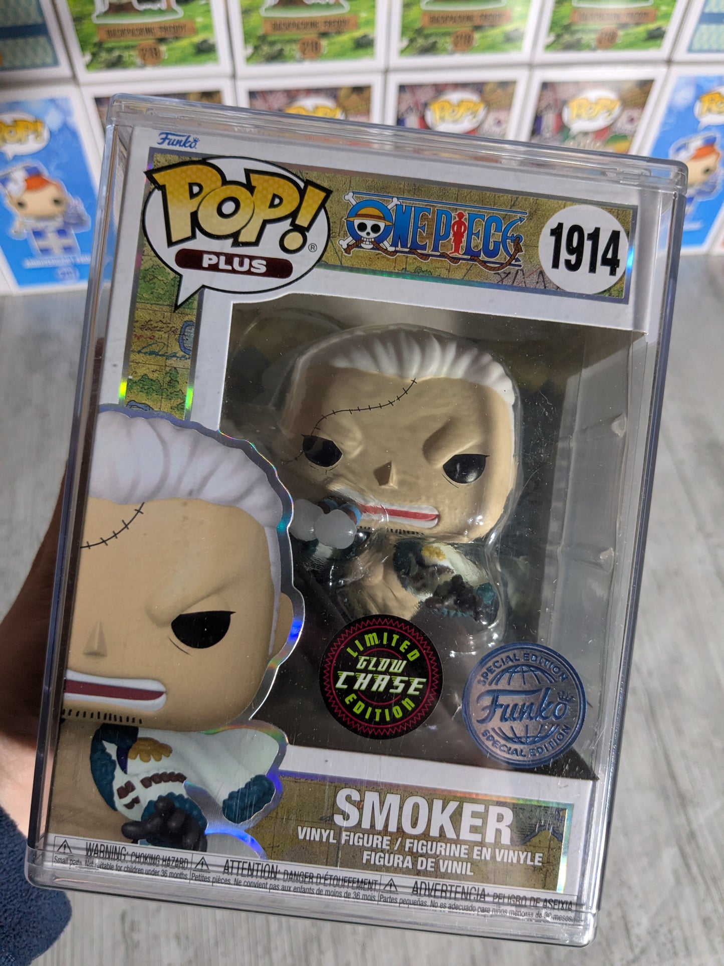 Funko pop One Piece #1914 - Smoker (Chase)