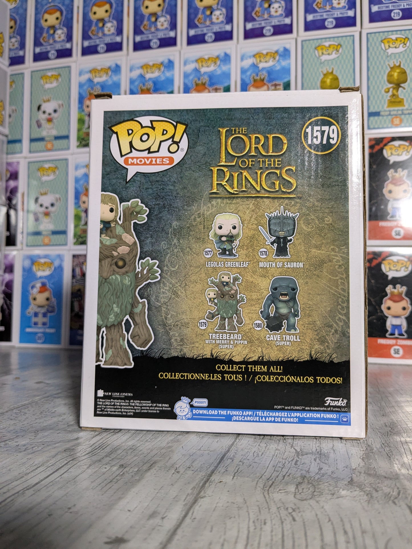 Funko pop 1579 - Treebeard with Merry & Pippin