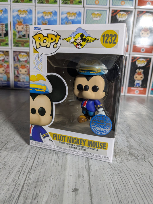Funko pop 1232 : Pilot Mickey Mouse