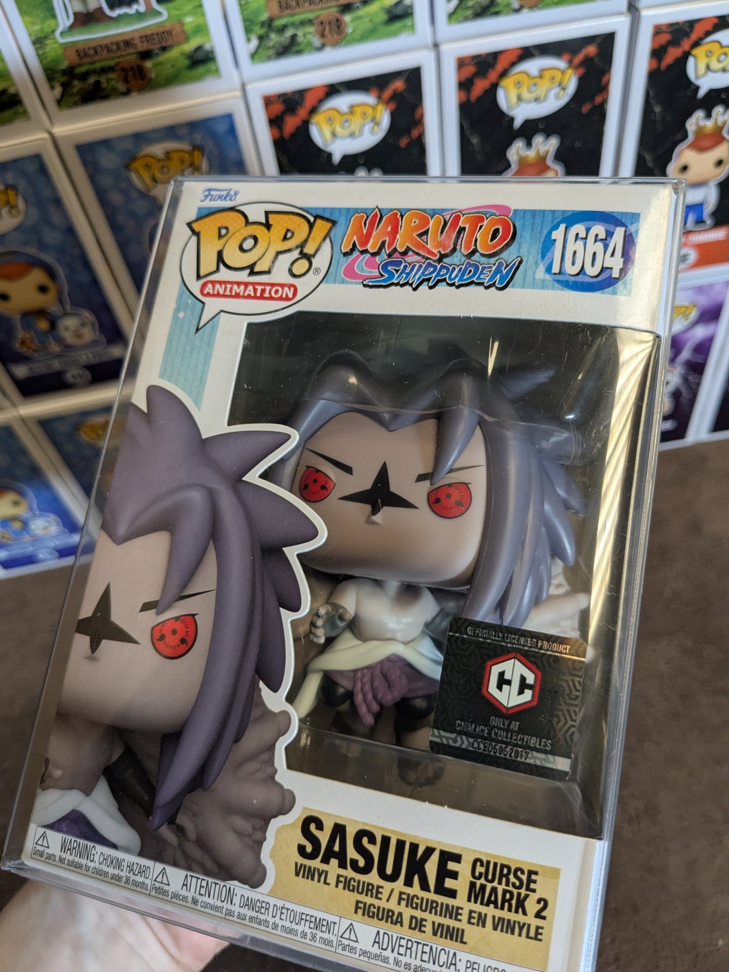 Funko pop 1664 : Sasuke Curse Mark 2 (CCE)