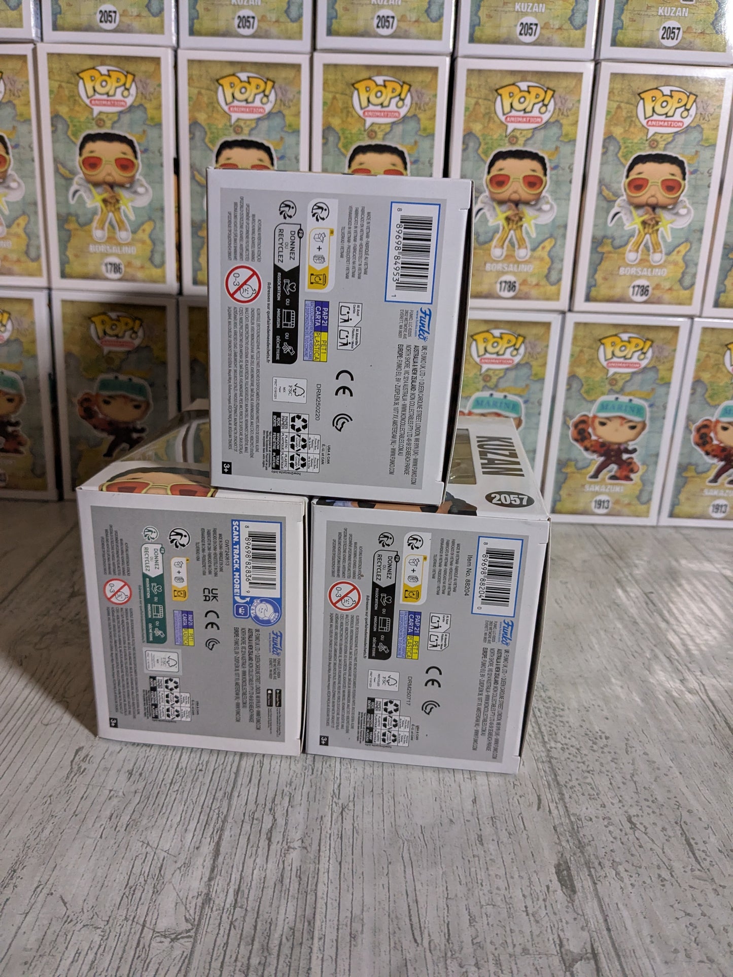 Funko pop One Piece - Navy Admirals (Bundle)