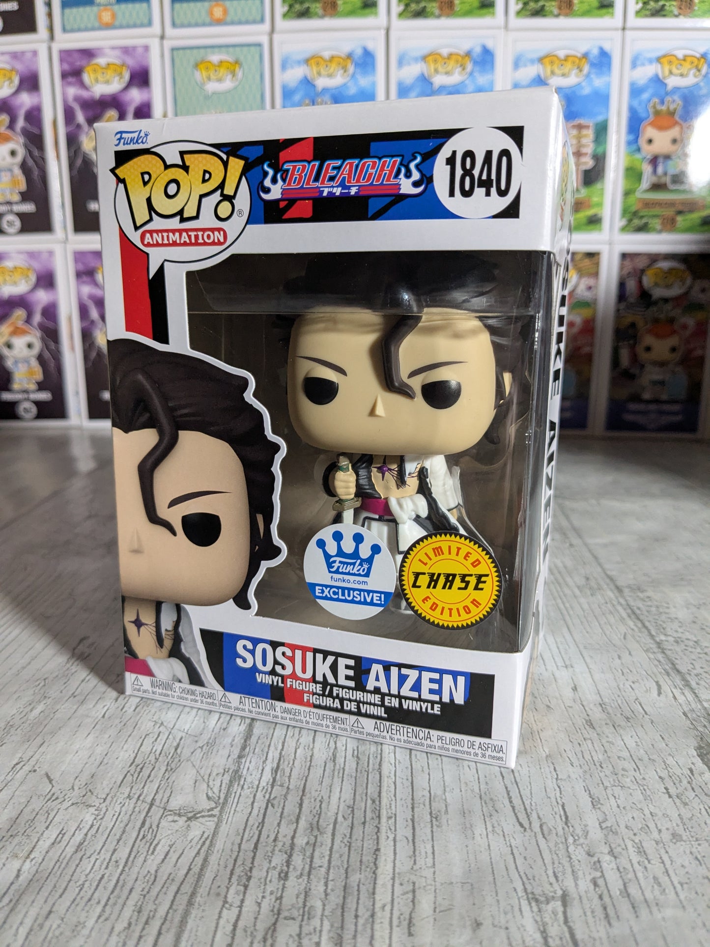 Funko pop 1840 : Sosuke Aizen (Chase)
