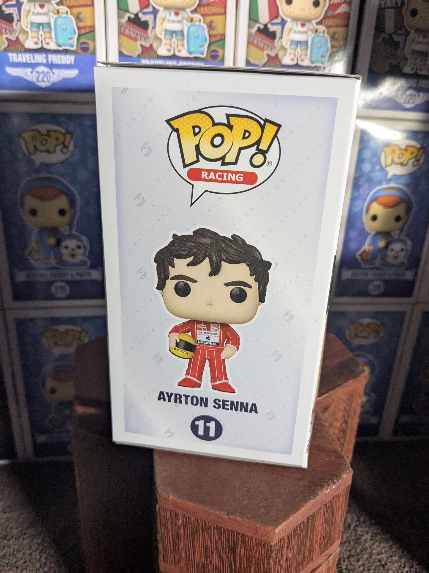 Funko Pop 11: Ayrton Senna mit Helm