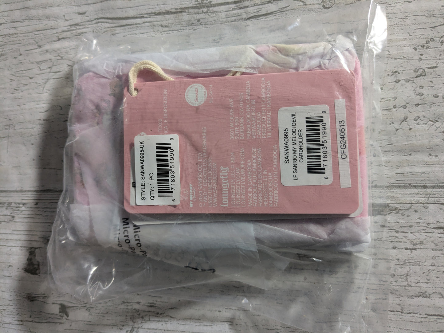 Loungefly : My Melody Devil Cardholder 🌸