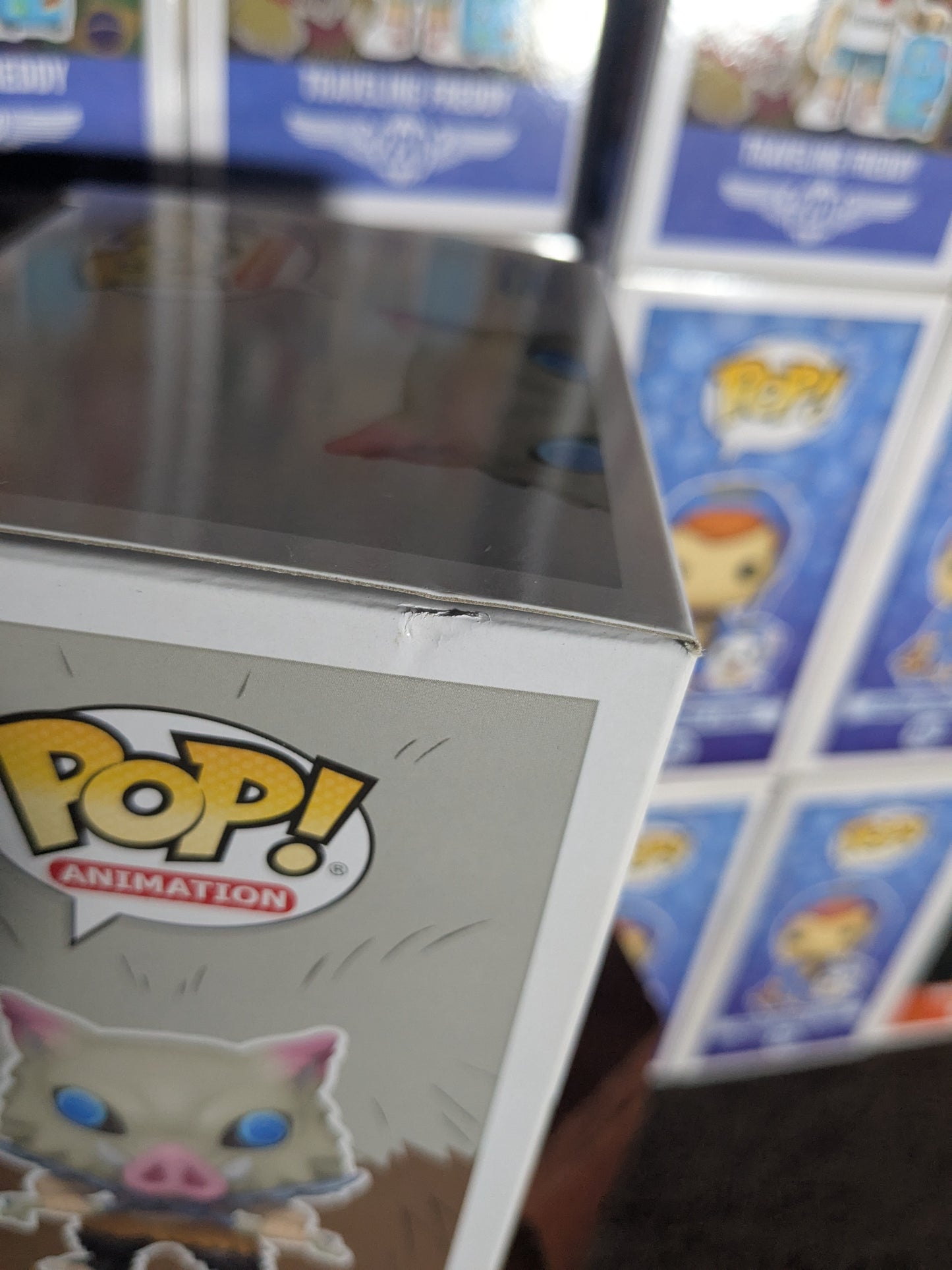 Funko pop 870: Inosuke Hashibira (floccato)