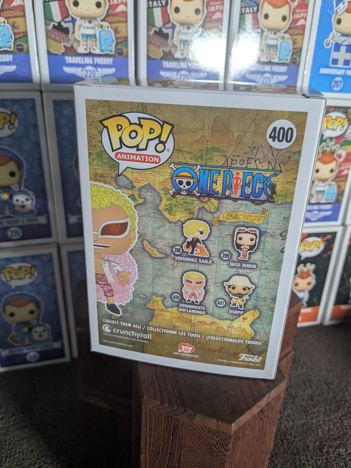 Funko pop 400 : Donquixote Doflamingo (Damaged Box)