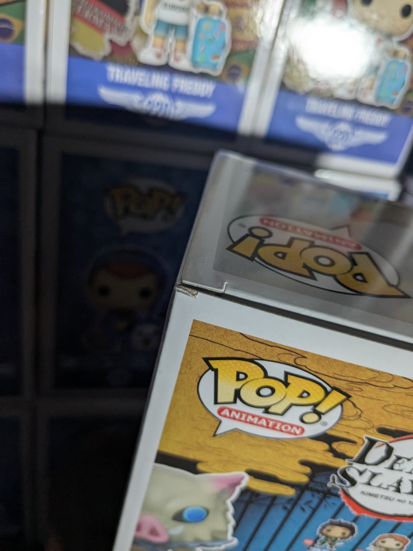 Funko pop 870: Inosuke Hashibira (floccato)