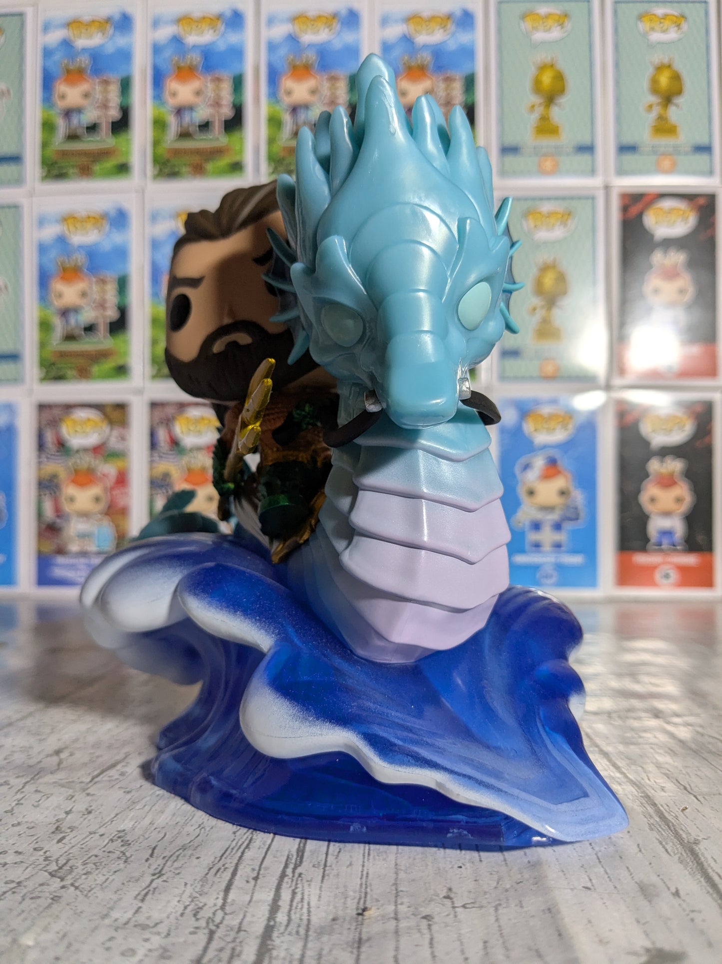 Funko pop 295 : Aquaman and Storm (Damaged Box/Opened)