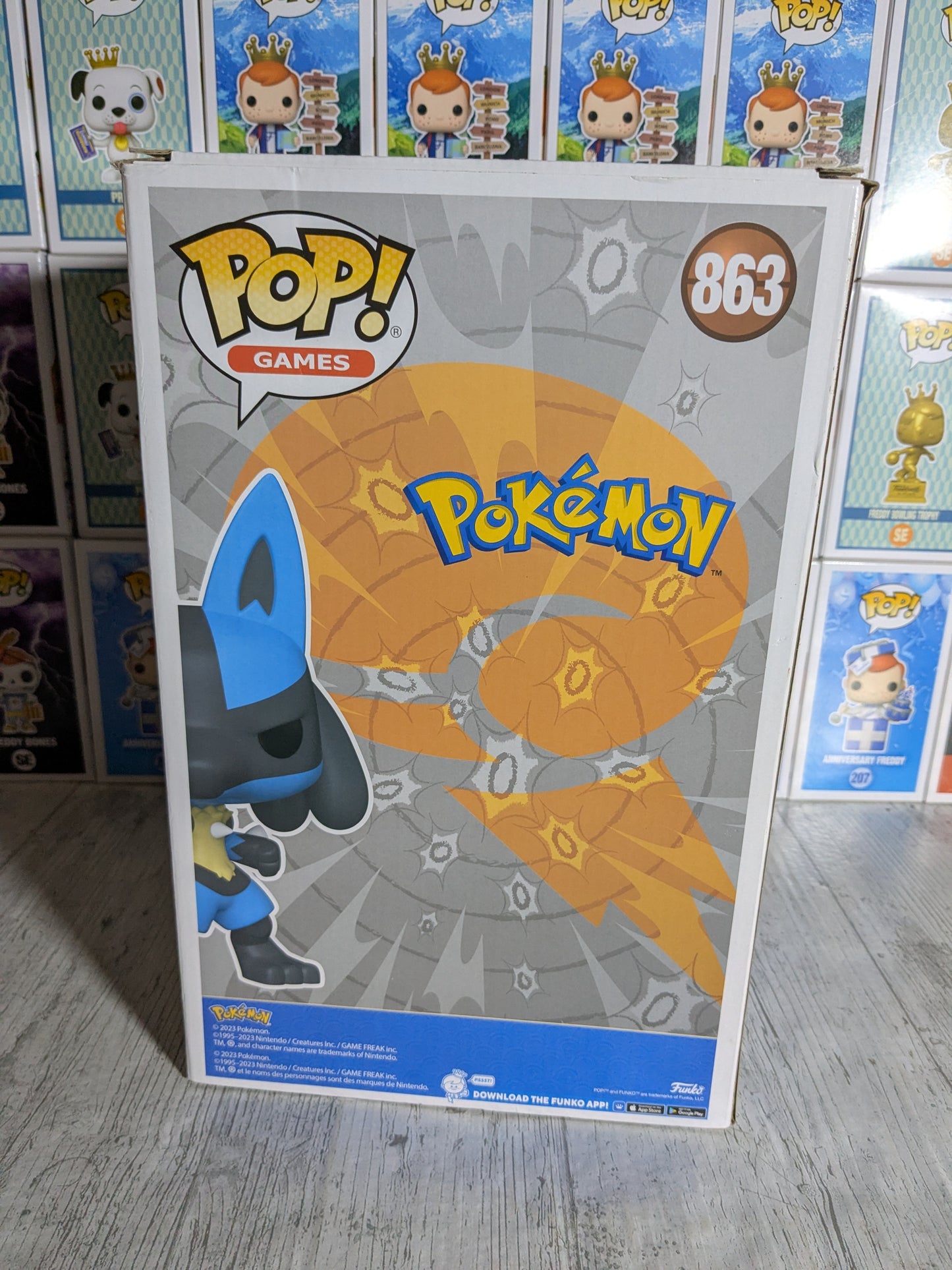 Funko pop 863 : Lucario (Opened)