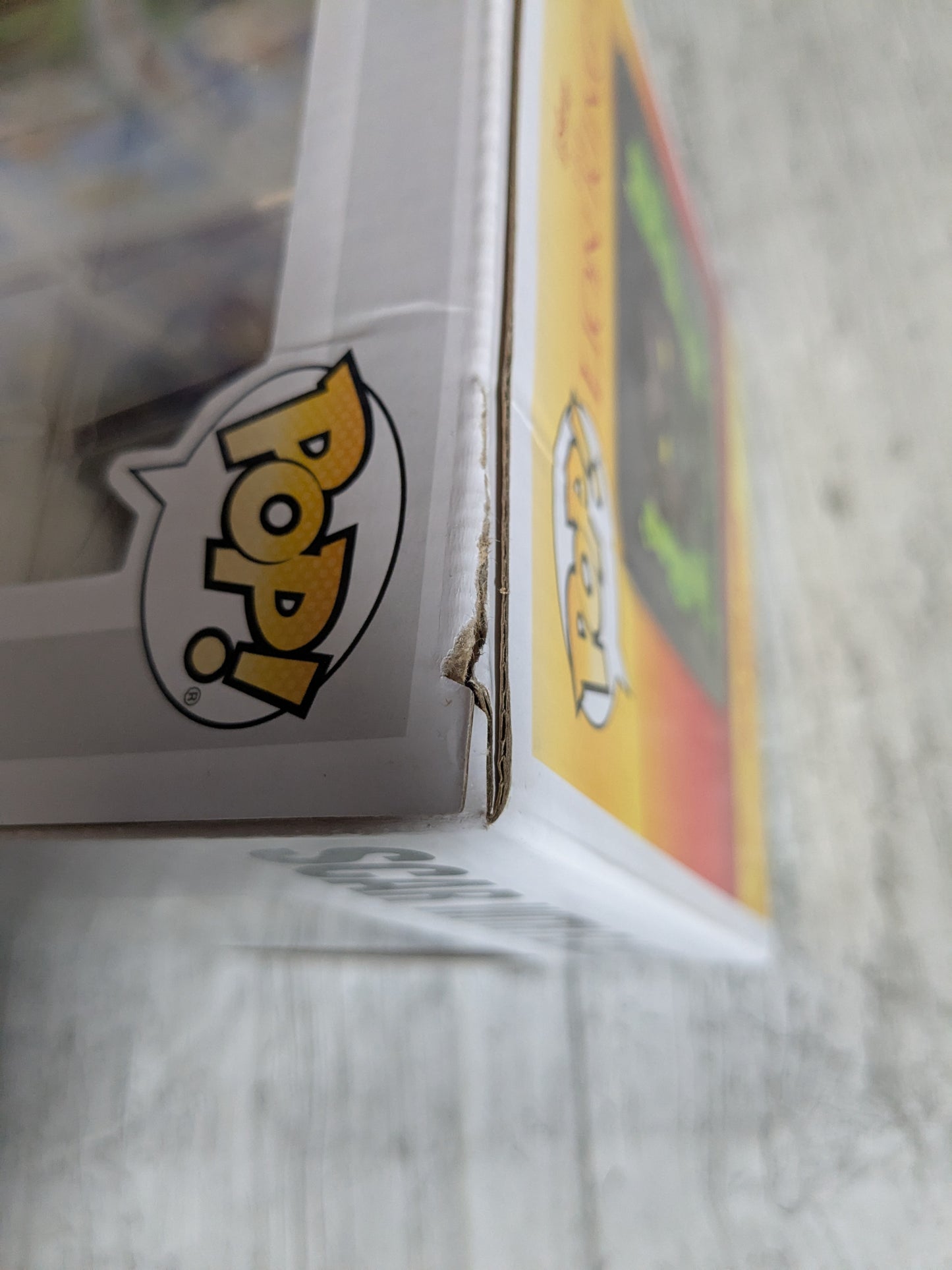 Funko pop 544 : Scar with Flames (Chase / Destroyed Box/ Plastic)