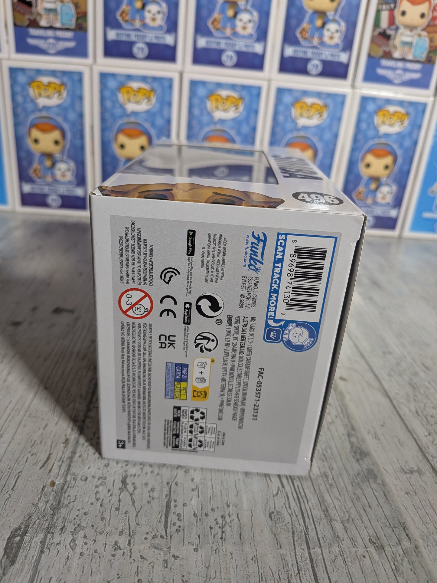 Funko pop Disney The Lion King #496 - Simba (Flocked/HQE)