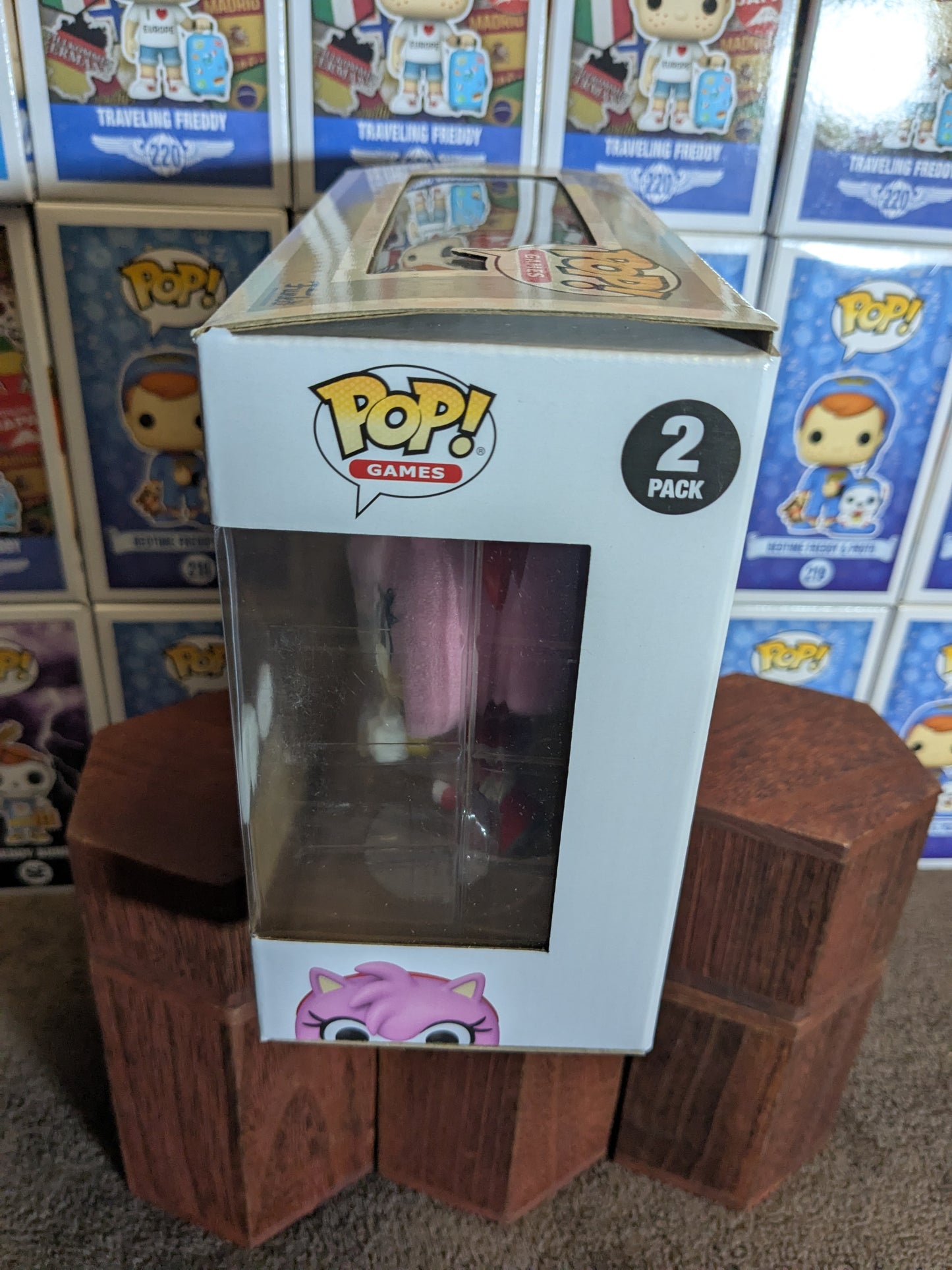 Funko pop : Shadow & Amy (Flocked)