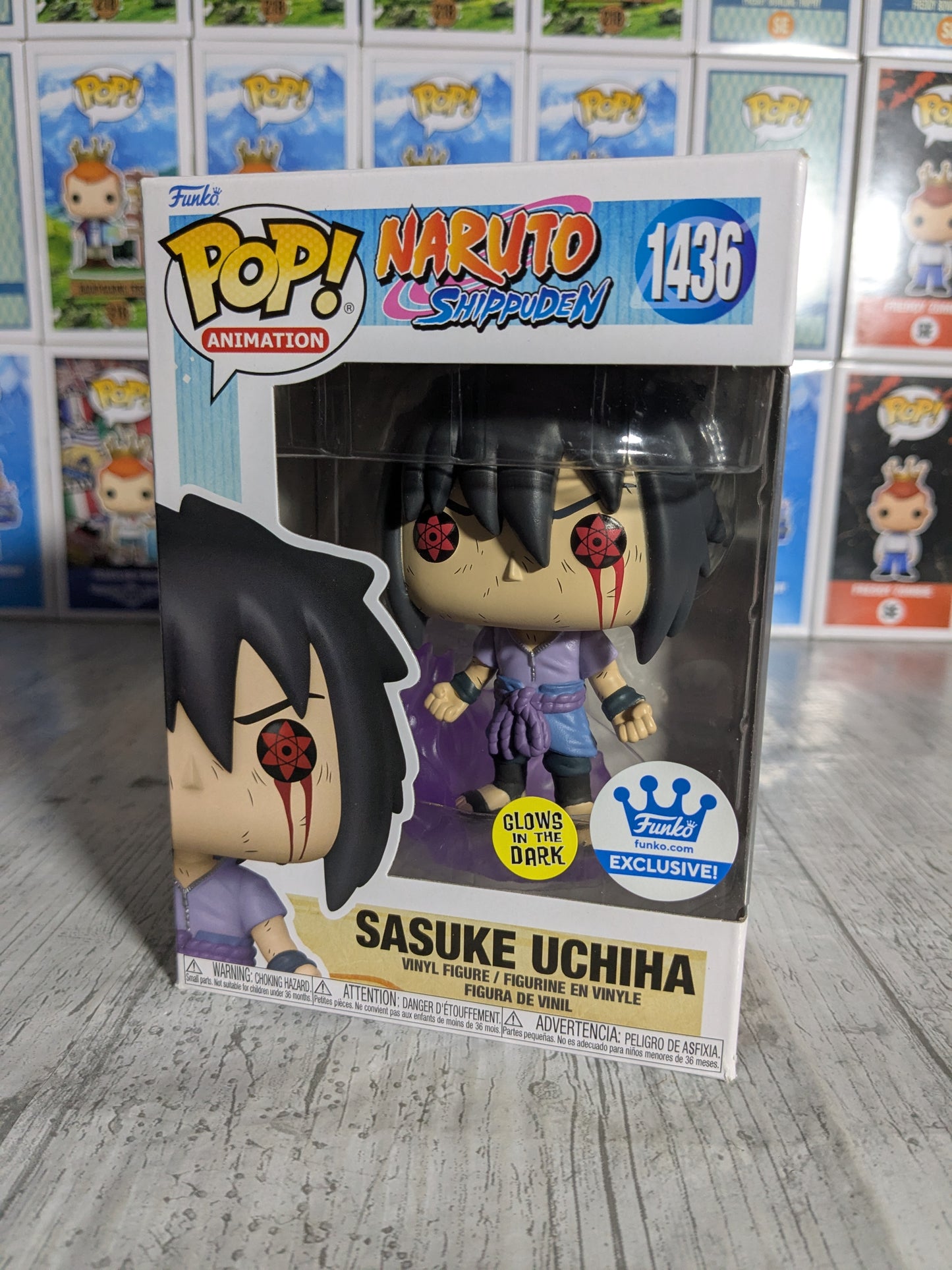 Funko pop 1436 : Sasuke Uchiha (Glow)
