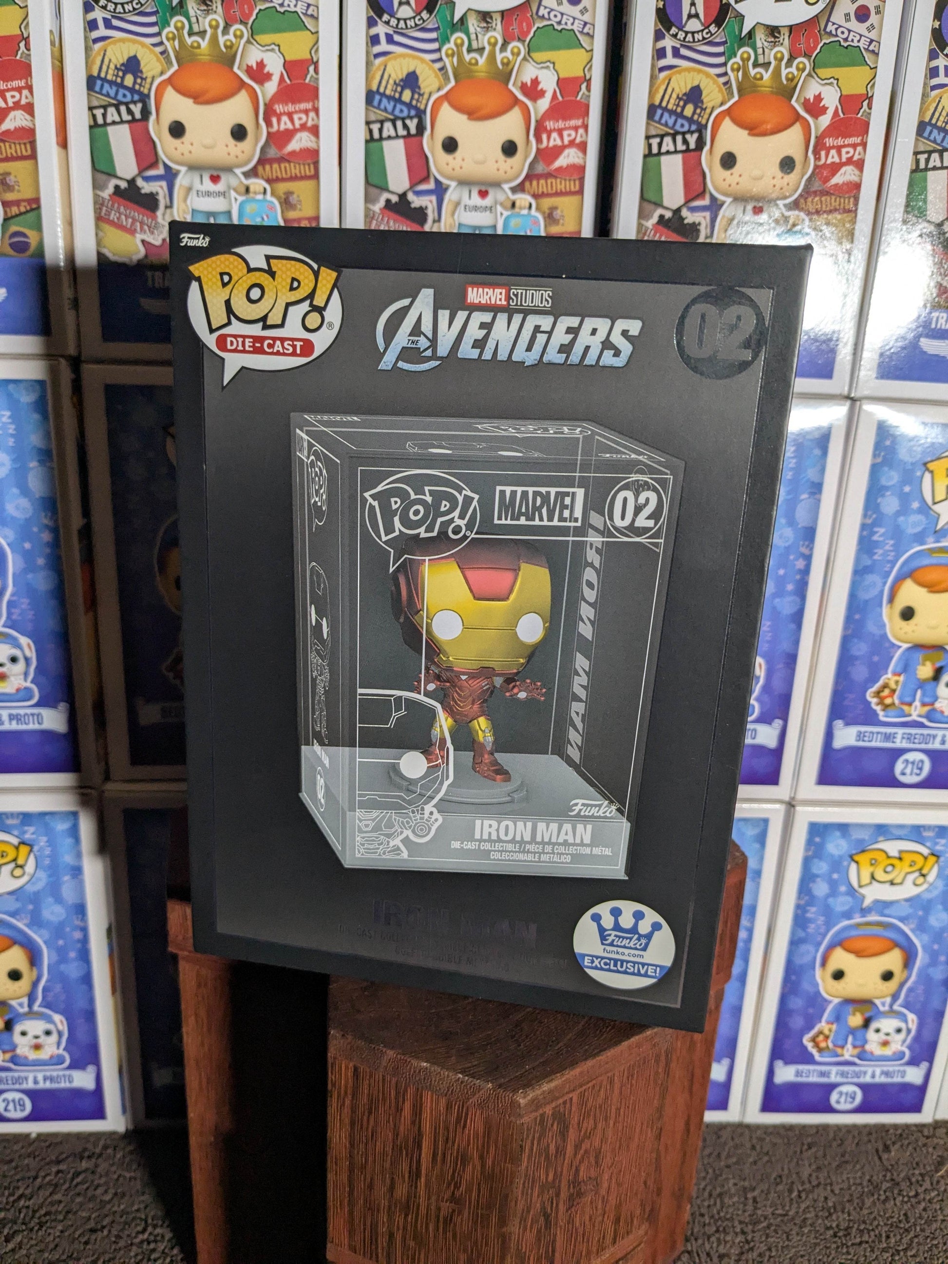 Funko pop 02 : Iron Man Die-Cast - CapyToys
