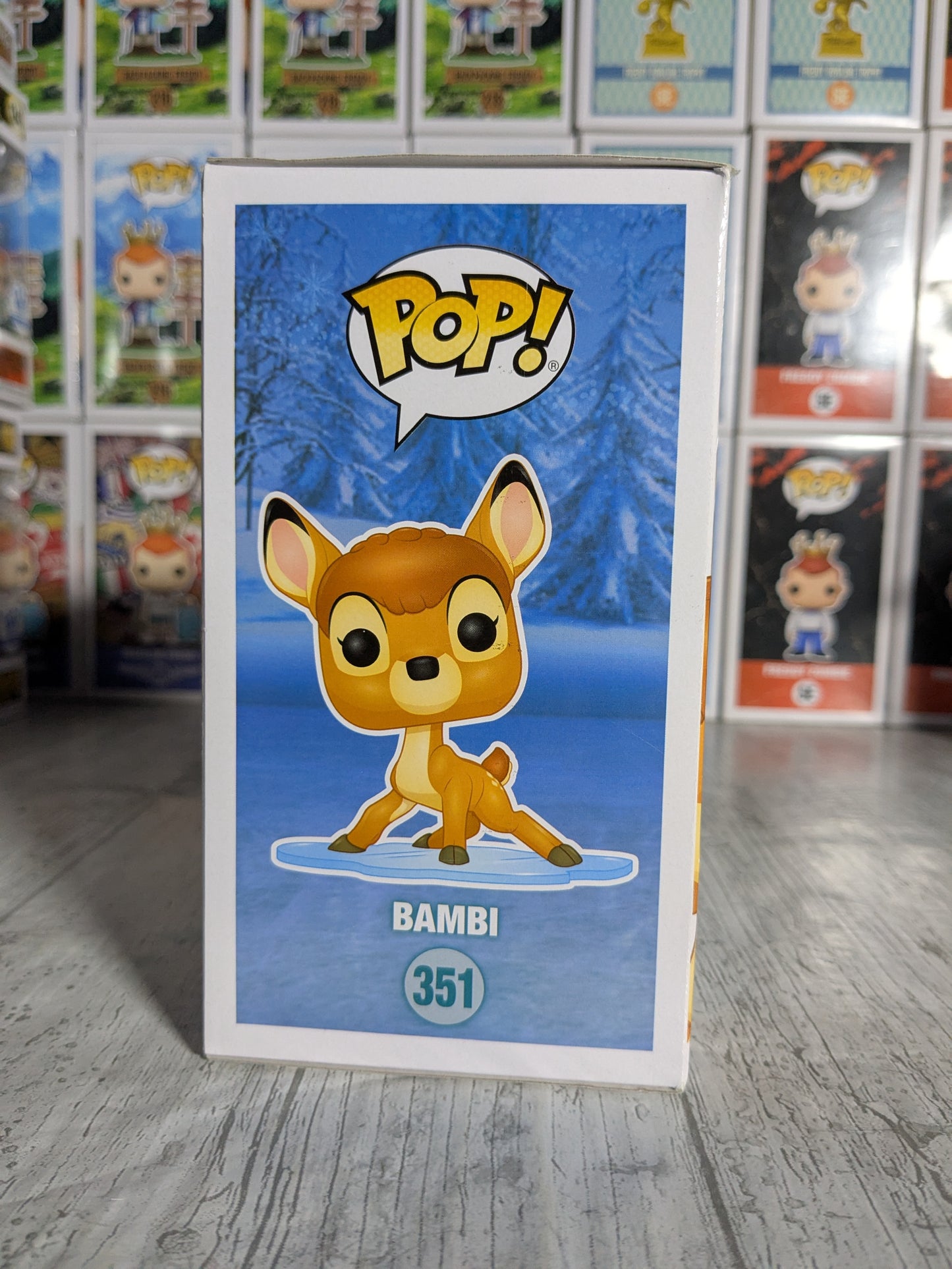 Funko pop 351 - Bambi (Funko x Loungefly/3000PCS/Flocked/Damaged Box)