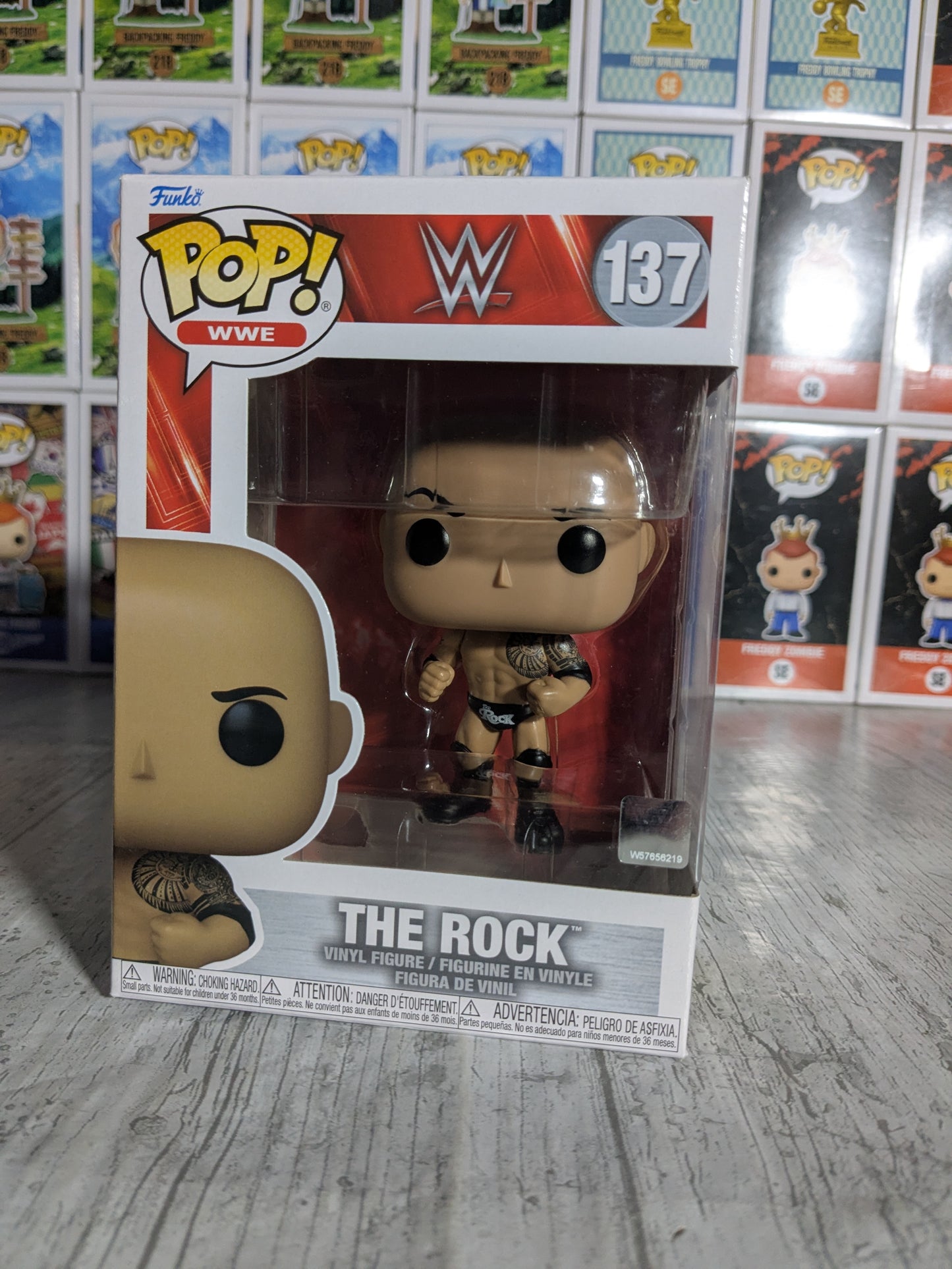 Funko pop 137 - The Rock